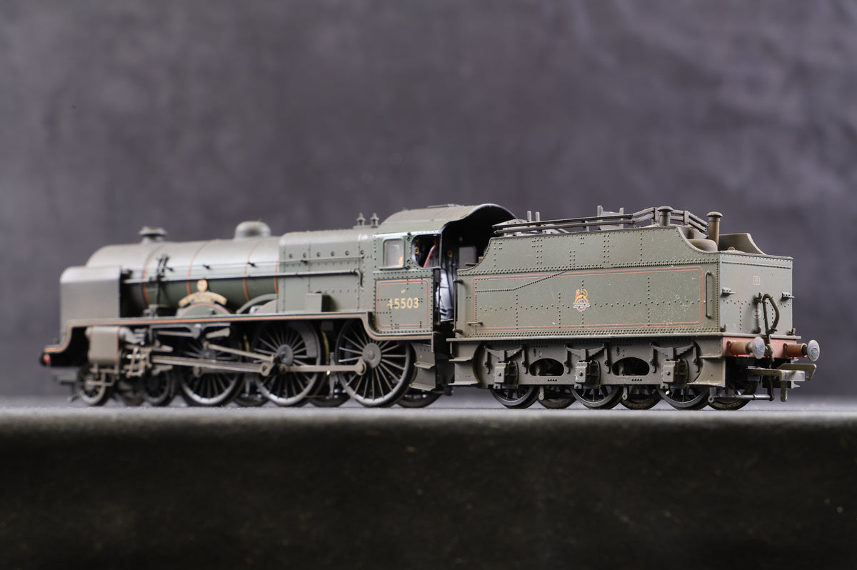 Bachmann OO 31-210 Patriot &#39;45503&#39; &#39;The Royal Leicestershire Regiment&#39; BR Green E/C, Weathered