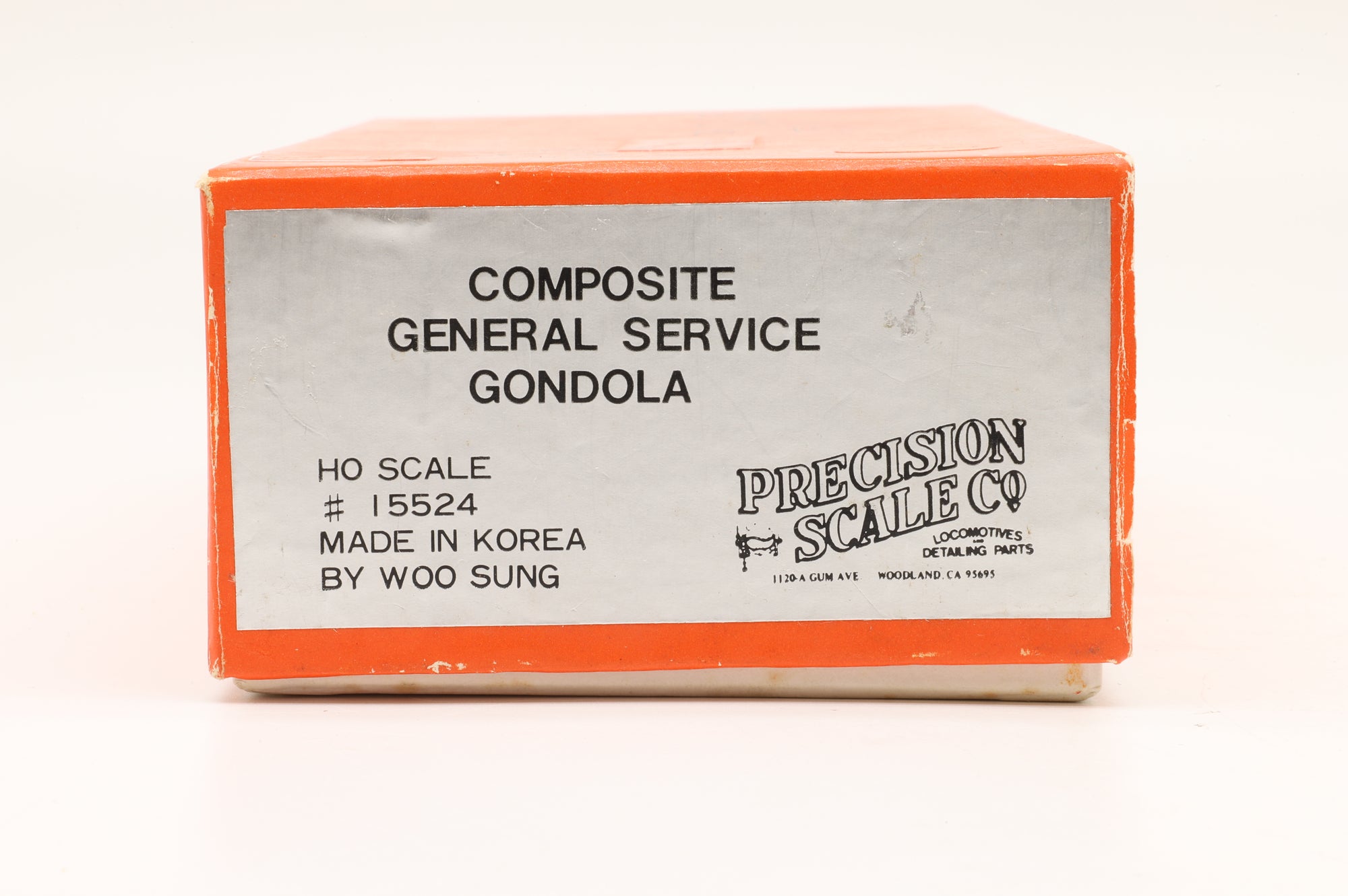 Precision Scale Co./Iron Horse Models HO Brass 15524 Composite General Service Gondola Unpainted