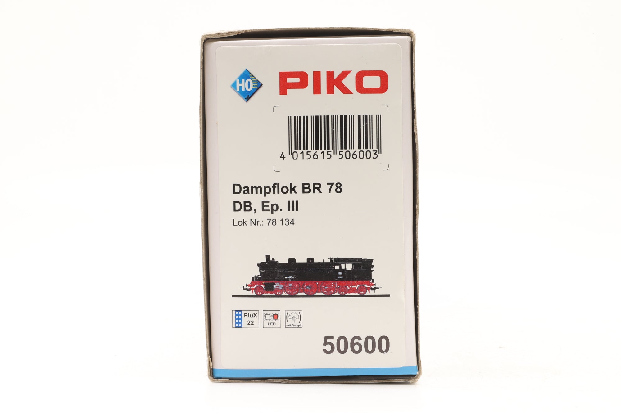 PIKO HO 50600 BR 78 134 in DB Black/Red