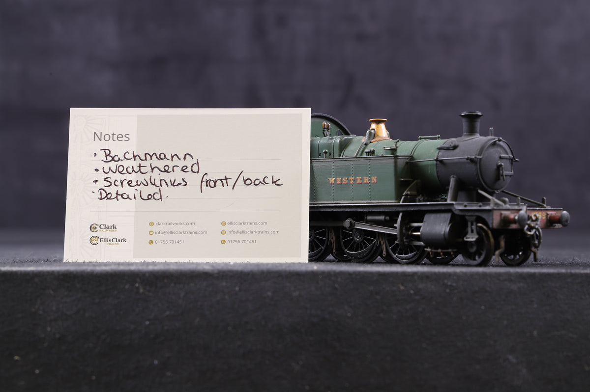 Bachmann OO 32-131 Class 45xx 2-6-2 Prairie Tank &#39;4539&#39; GWR Green Weathered