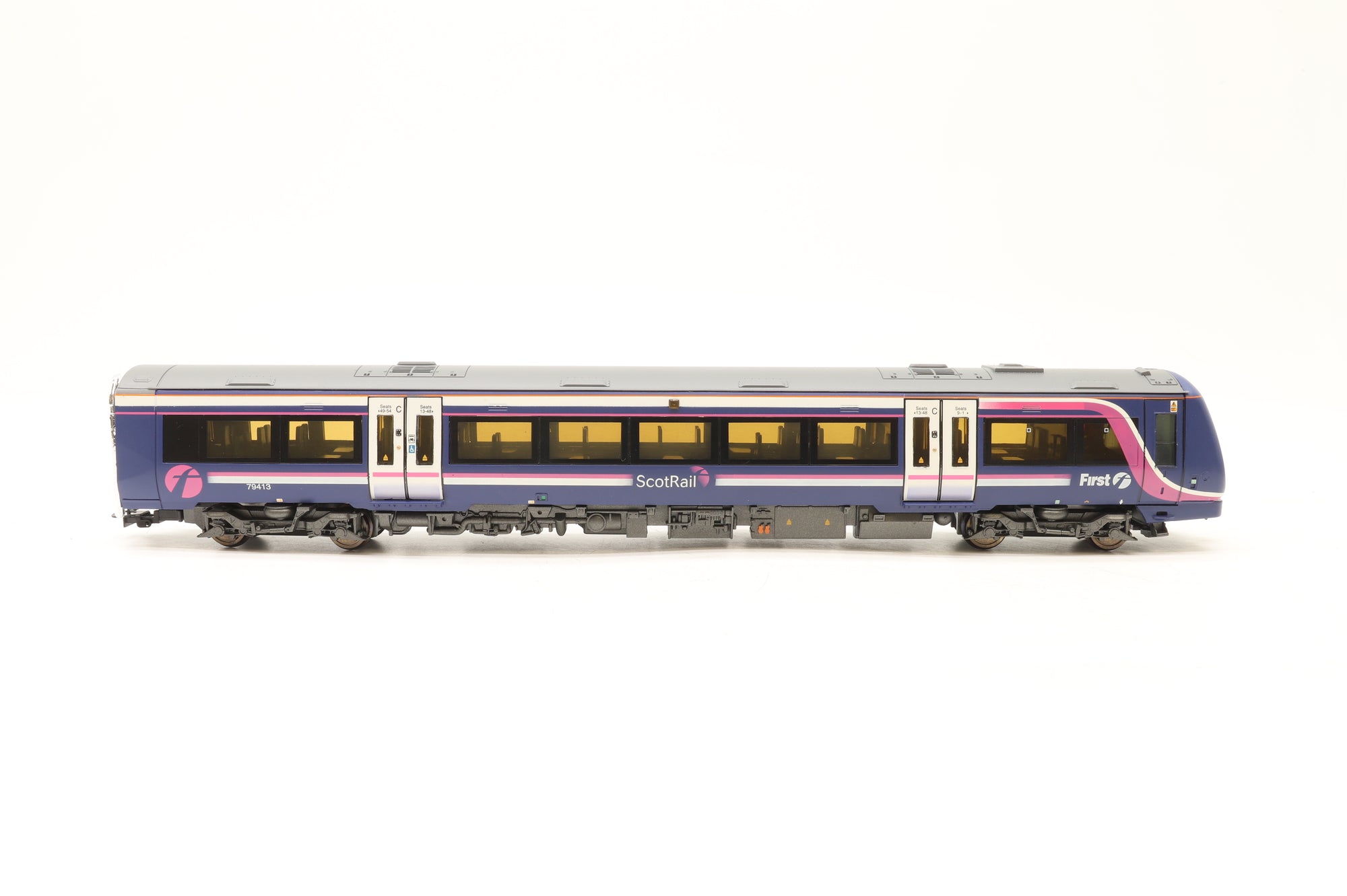 Bachmann OO 32-463 Class 170/4 Turbostar 3-Car DMU in Scotrail (First Group) Livery