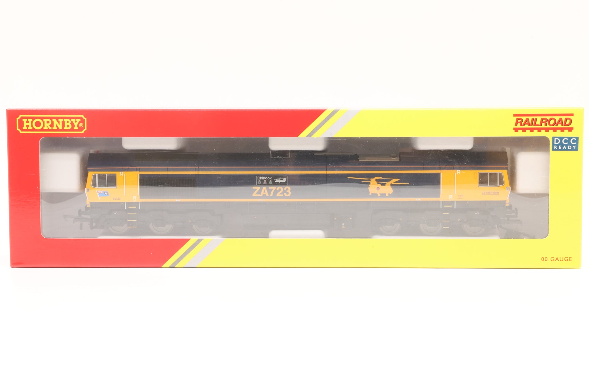 Hornby OO R30429 Class 66 66723 'Chinook' in GBRF/RAF Livery