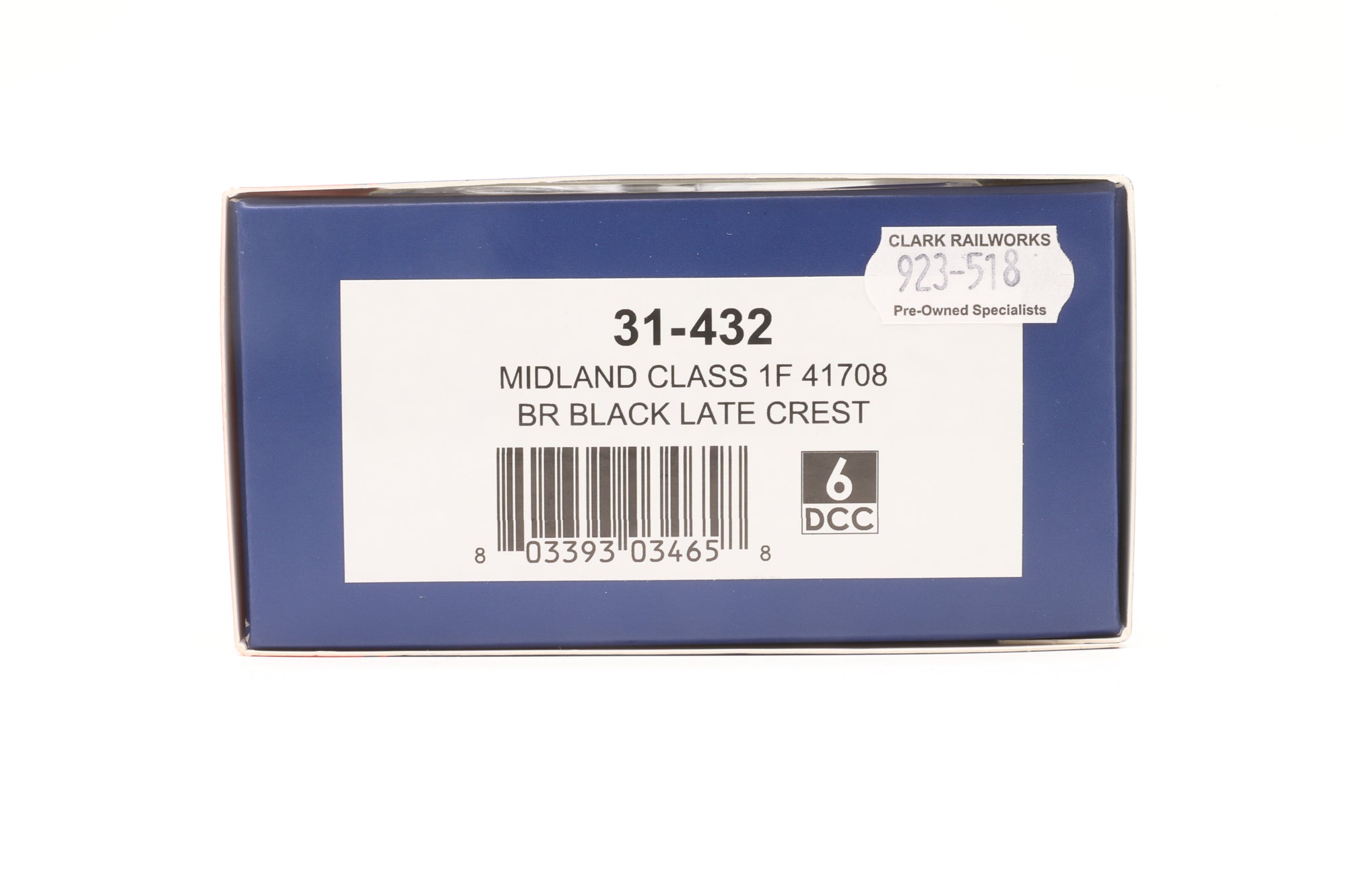 Bachmann OO 31-432 Midland Class 1F '41708' BR Black L/C