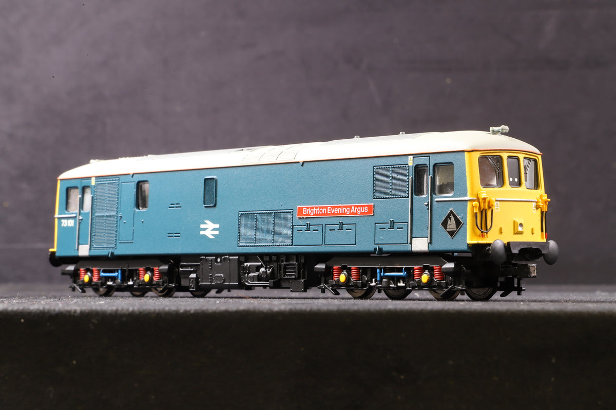 Hornby OO Class 73 &#39;73101&#39; BR Blue Reapainted &amp; Detailed
