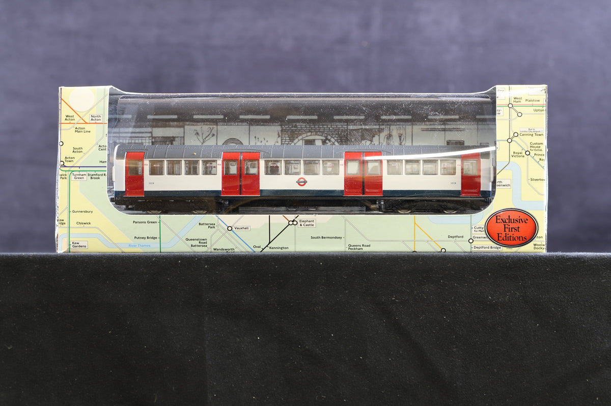 EFE Rail OO 3 x 80702 1959 London tube train trailing carriages (Northern Line)