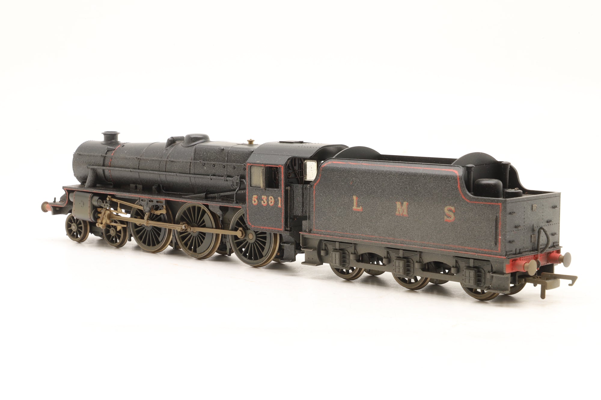 Hornby OO Class 5MT '5391' LMS Lined Black Weathered