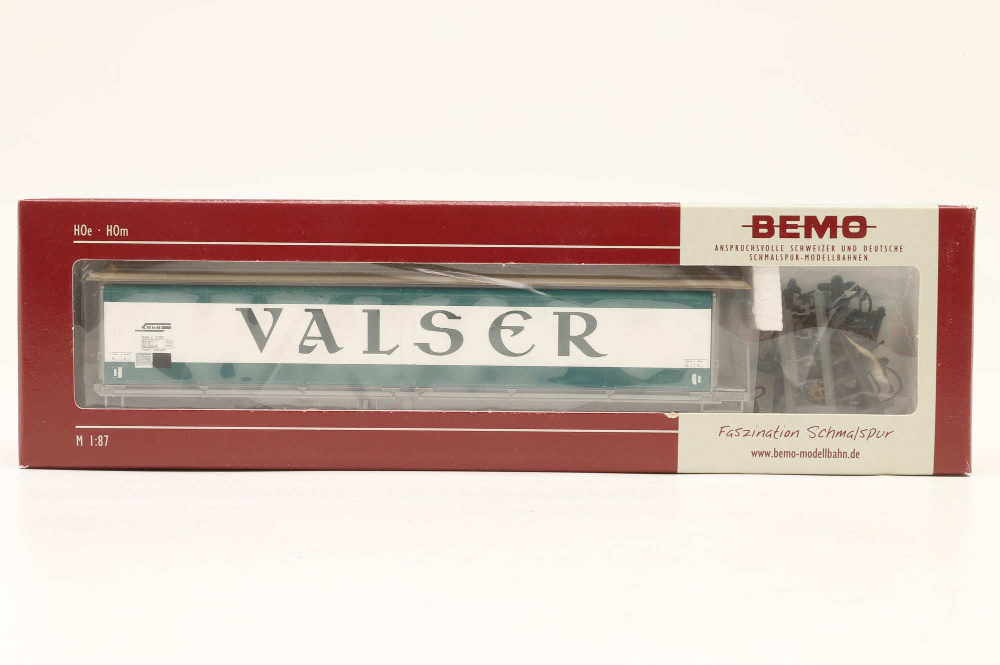 Bemo HOm 2288 106 RhB Valser Wagon