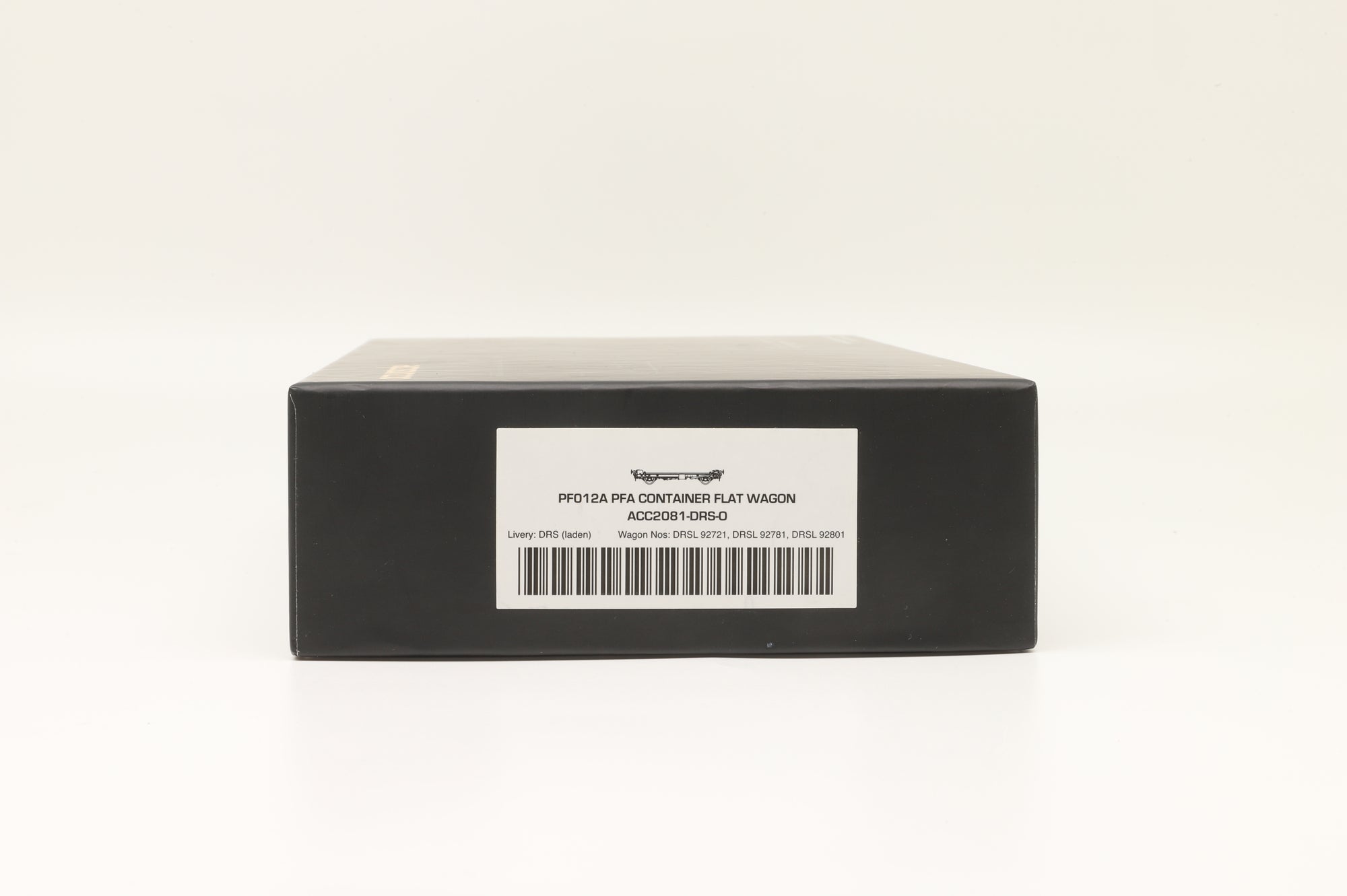 Accurascale OO ACC2081-DRS-O PFO12A PFA Container Flat Wagons DRS