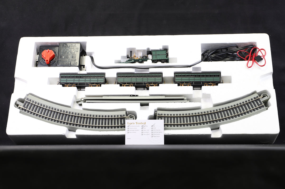 Bachmann HO USA 00640BAC &#39;The John Bull&#39; Complete Train Set - US Plug