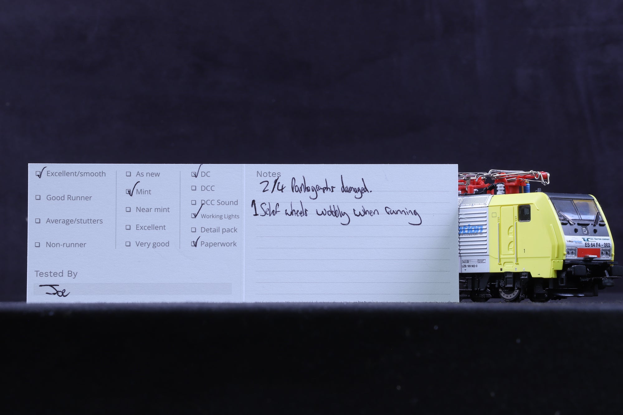 Piko HO 57453 F4 Siemens ES 64 F4-002 Electric Locomotive