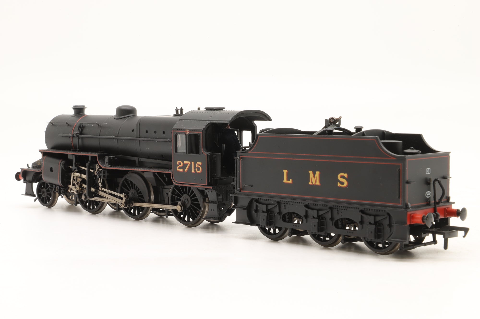 Bachmann OO 32-178 Hughes Crab 2715 in Lined LMS Black