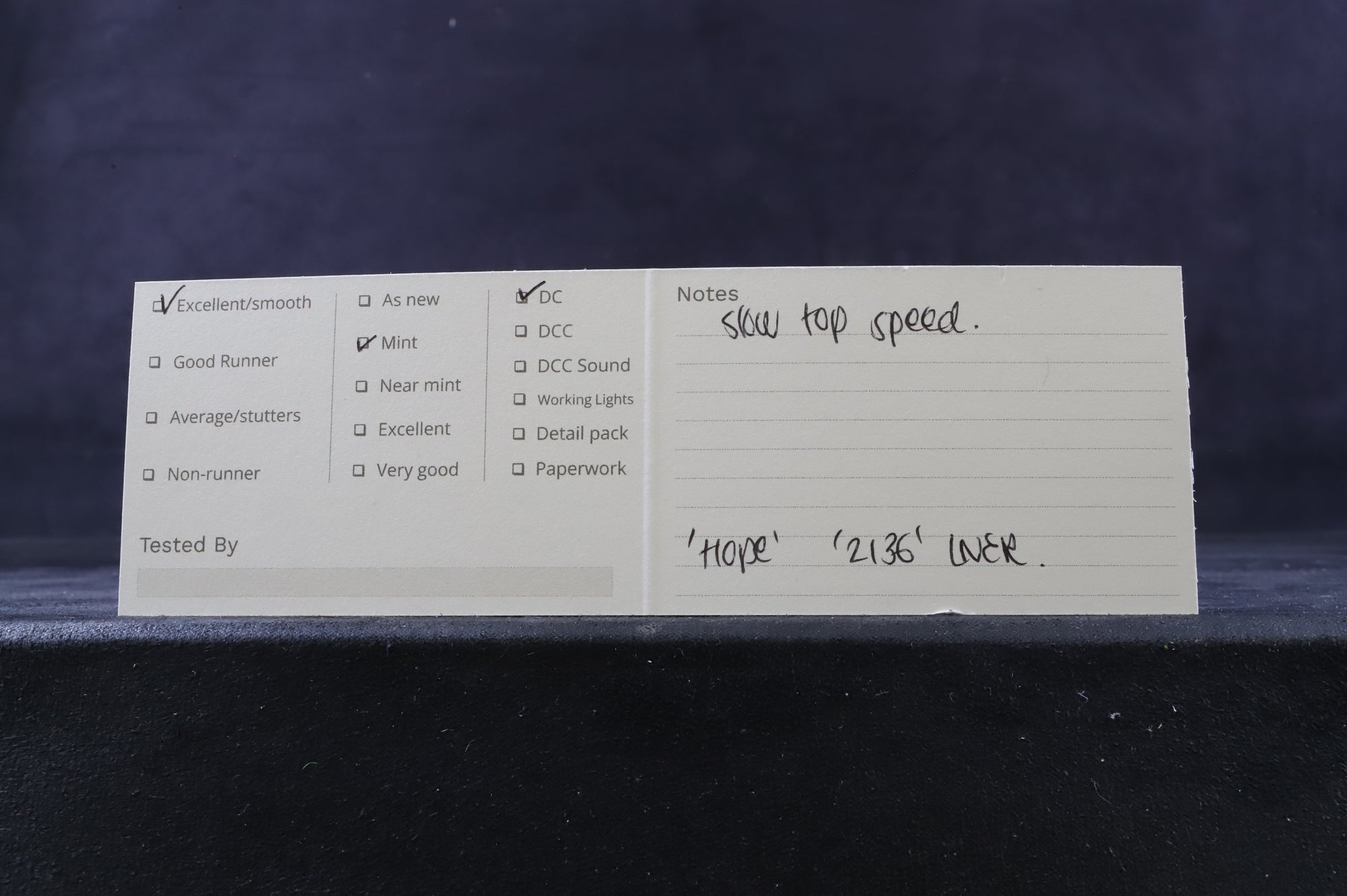 Nu-Cast OO LNER Steam Rail Motor '2136' 'Hope' Kit Built