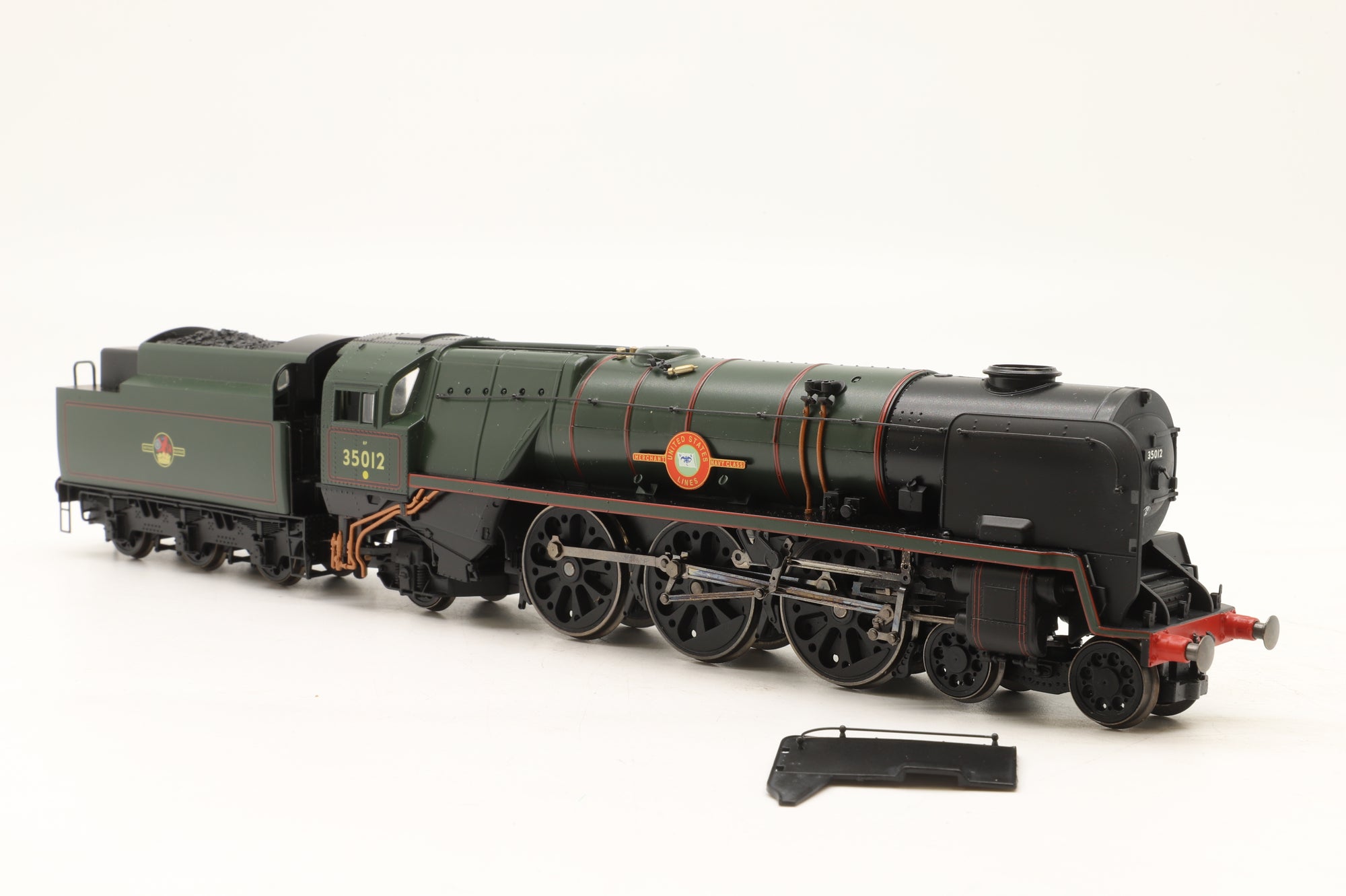 WORKSHOP Hornby OO R1038(Loco) Merchant Navy Class 35012 'United States Lines' in Lined BR Green w/ Late Crests