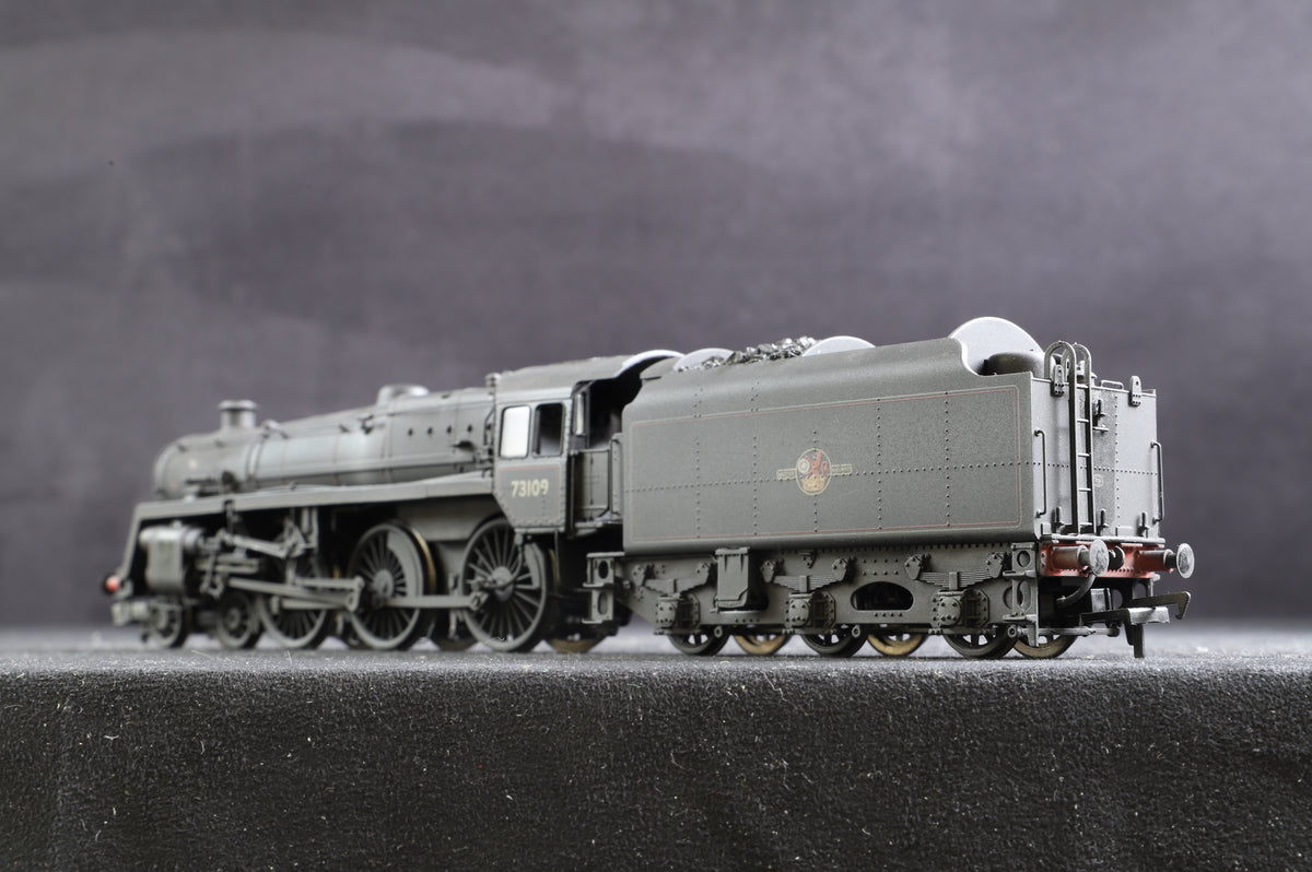 Bachmann OO Standard Class 5 BR Black Lined L/C 73109 Professionally Weathered By Grimy Times