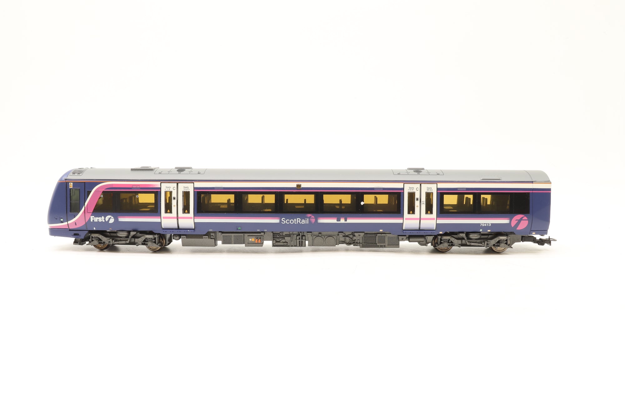 Bachmann OO 32-463 Class 170/4 Turbostar 3-Car DMU in Scotrail (First Group) Livery