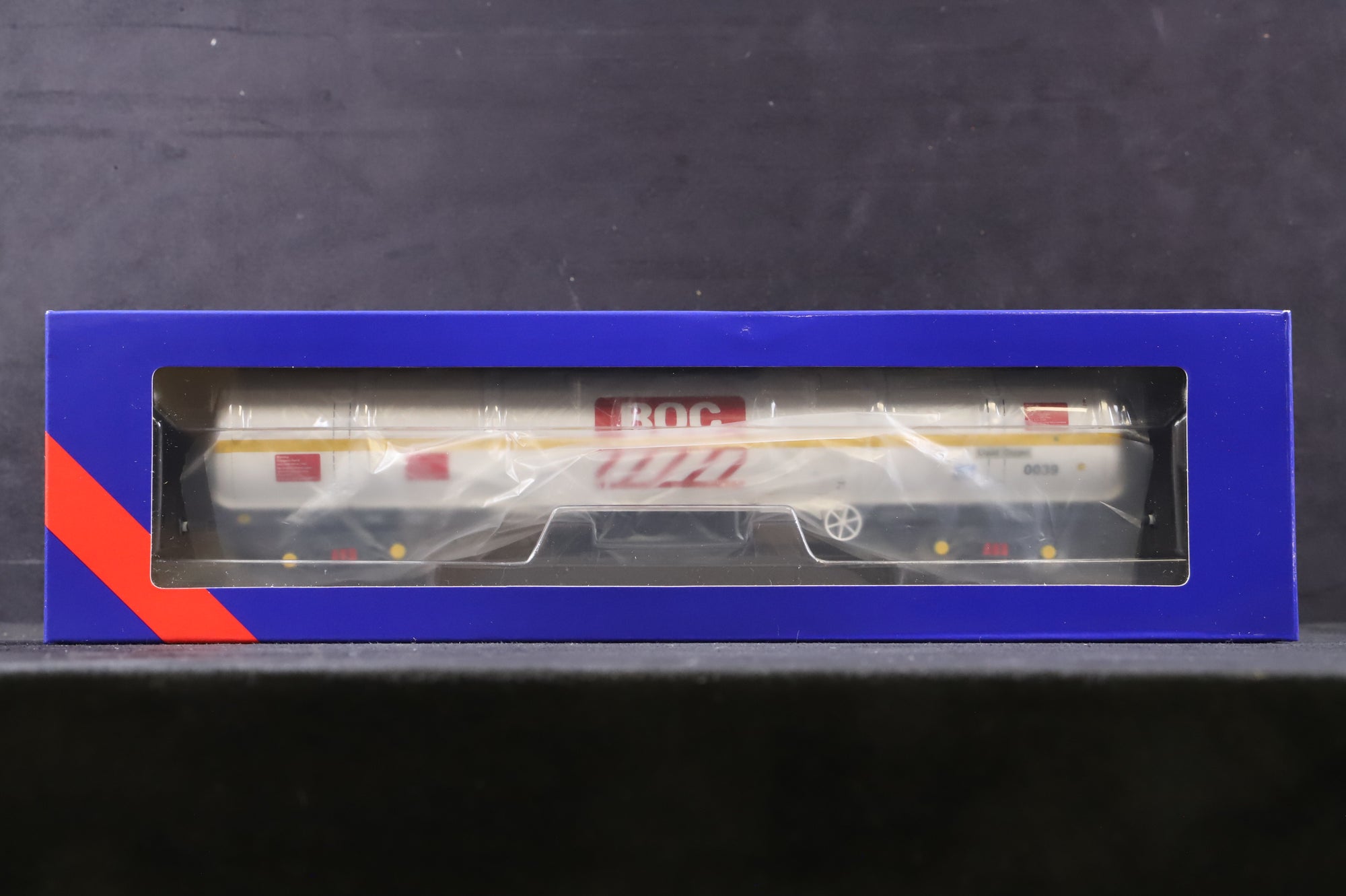 Heljan OO Olivia-080006 GPS Bogies BOC 100L Liquid Oxygen Tank Wagon