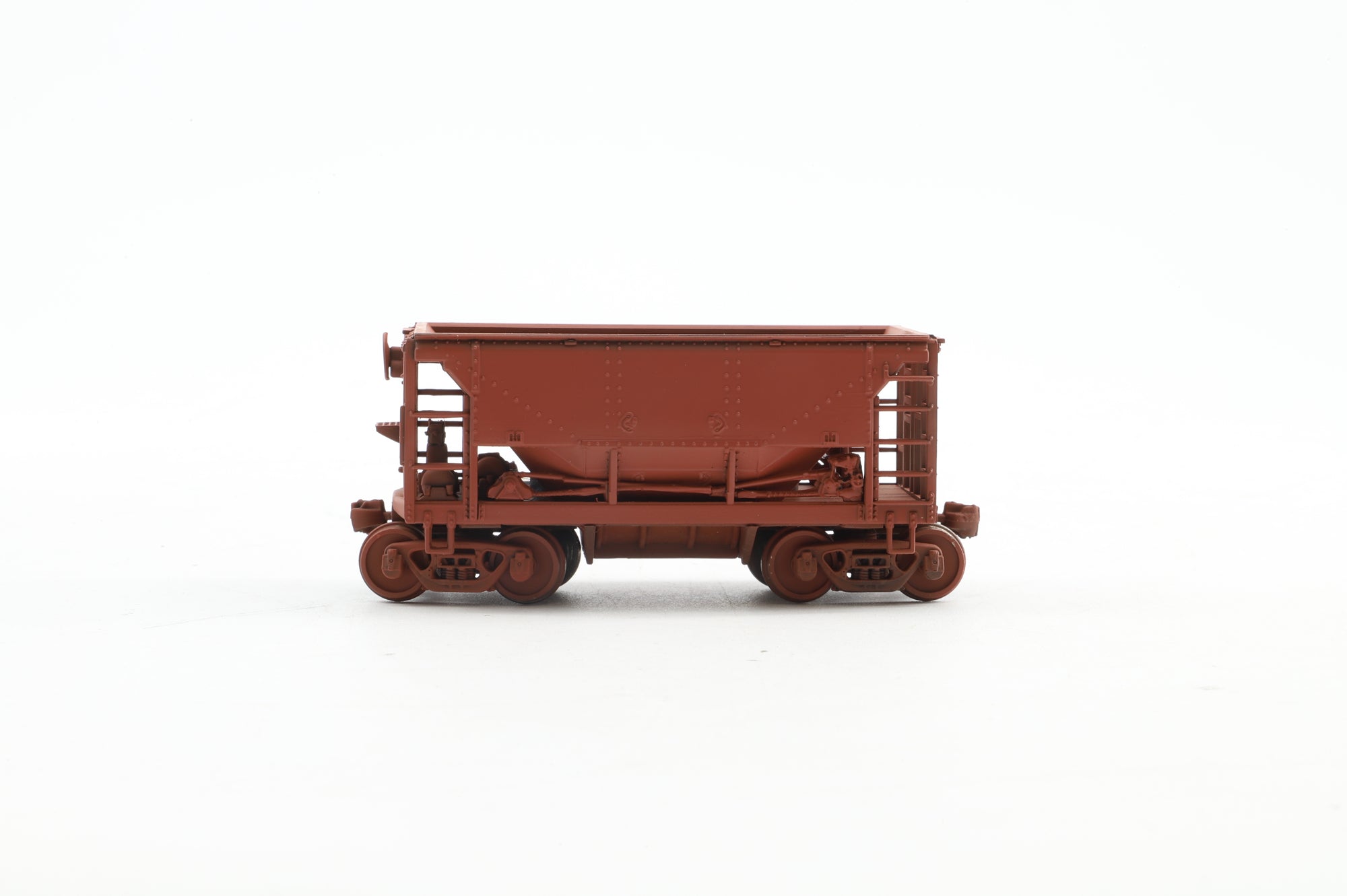 Walthers HO 910-58009 6-Pack of 24' Minnesota Ore Cars in Plain Brown - Pro-Customised