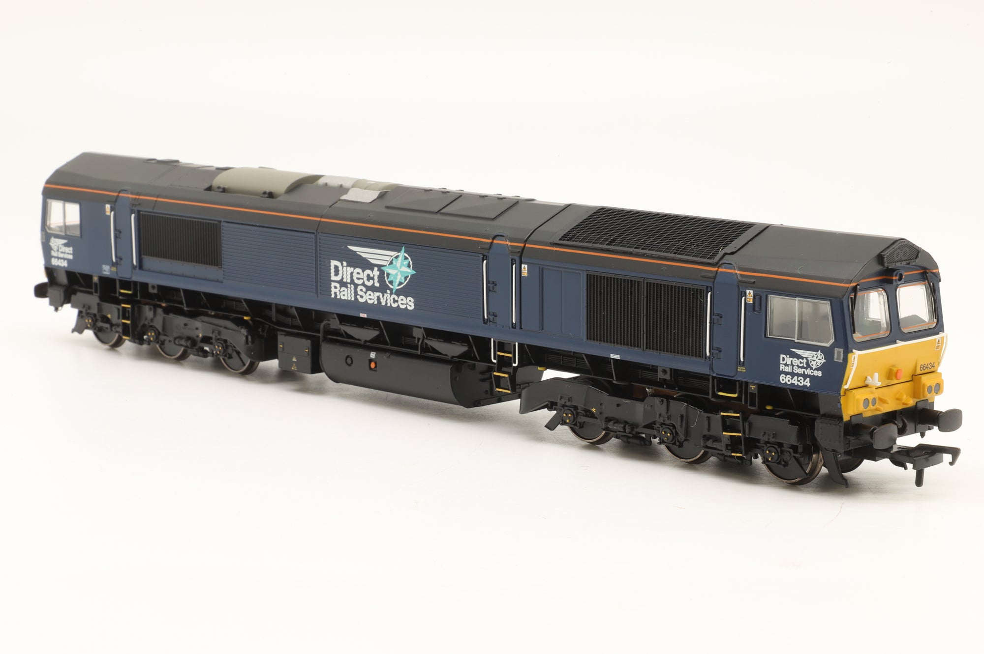 Bachmann OO 32-982 Class 66 '66434' Diesel DRS Plain Blue Compass DCC Sound