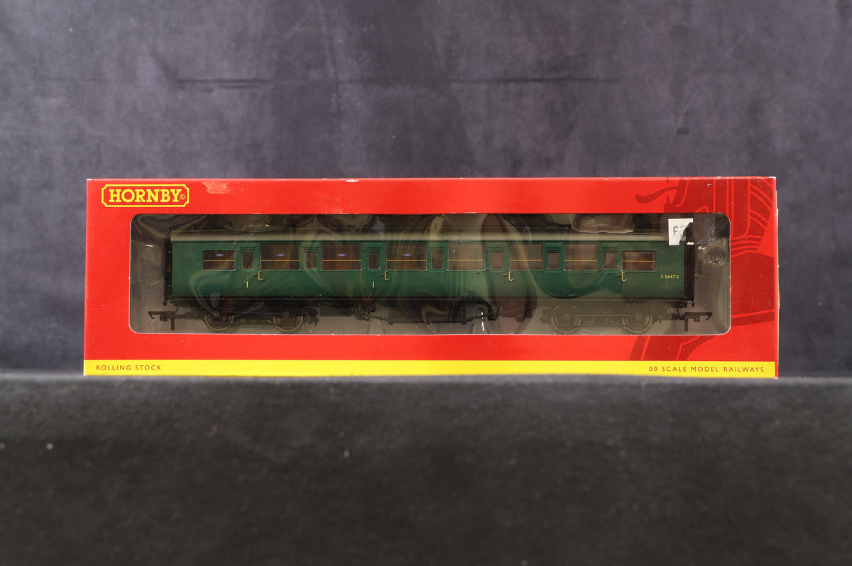 Hornby OO Rake Of 4 BR Green Maunsell R4302C, R4304D, R4305C &amp; R4303B