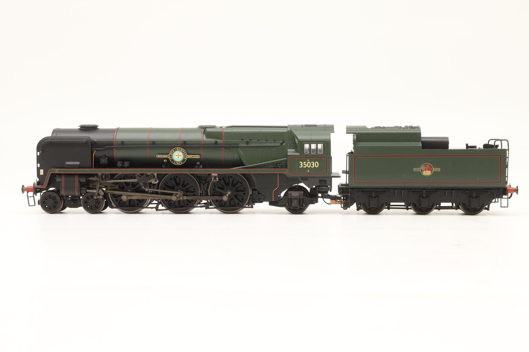 Hornby OO TMC68 BR Merchant Navy Class '35030' 'Elder Dempster Lines' BR Green
