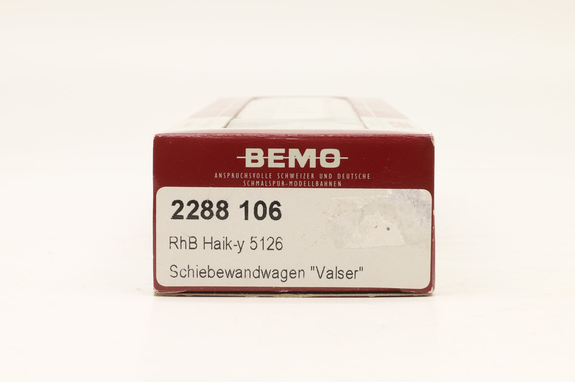 Bemo HOm 2288 106 RhB Valser Wagon