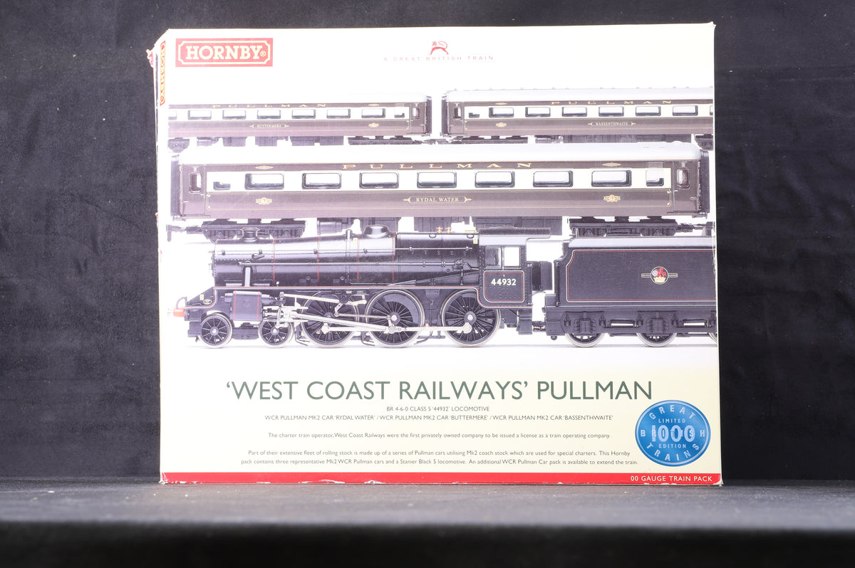 Hornby OO R2979 &#39;West Country Railways&#39; Pullman Train Pack, ltd Ed 850/1000