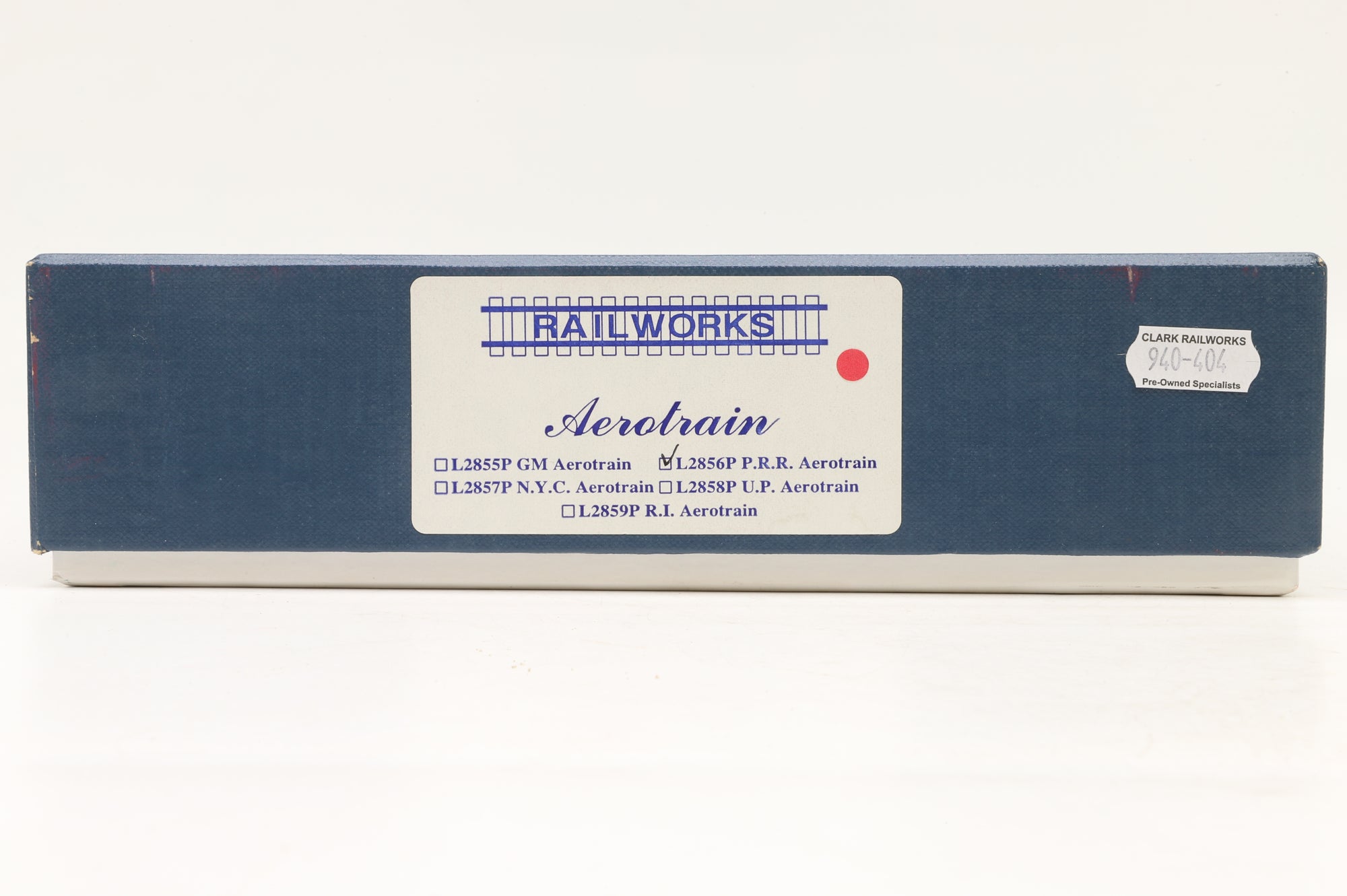 Railworks HO Brass L2856P PRR Aerotrain Factory Painted
