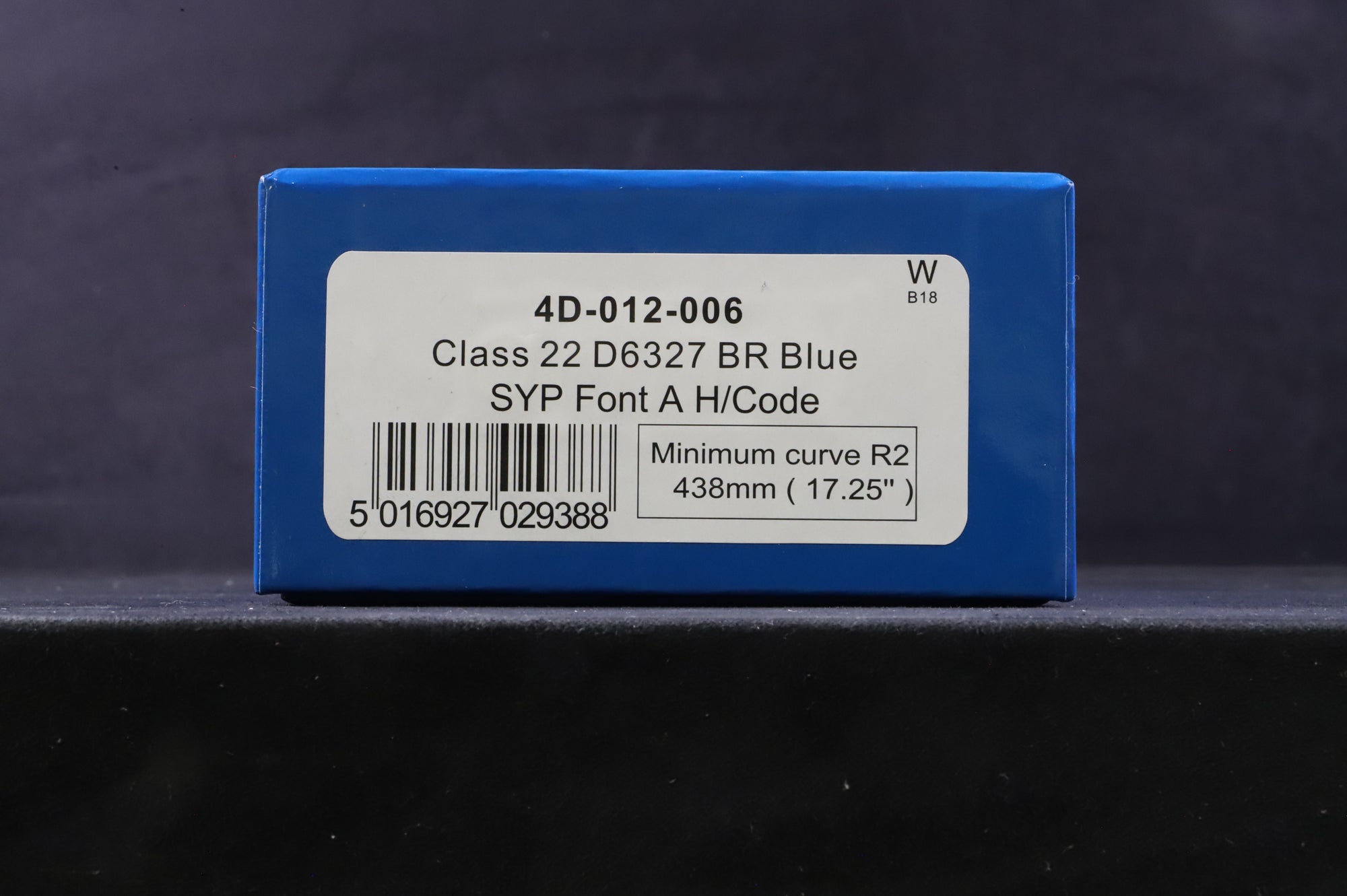 Dapol OO 4D-012-006 Class 22 'D6327' BR Blue SYP Font A H/Code, DCC Fitted