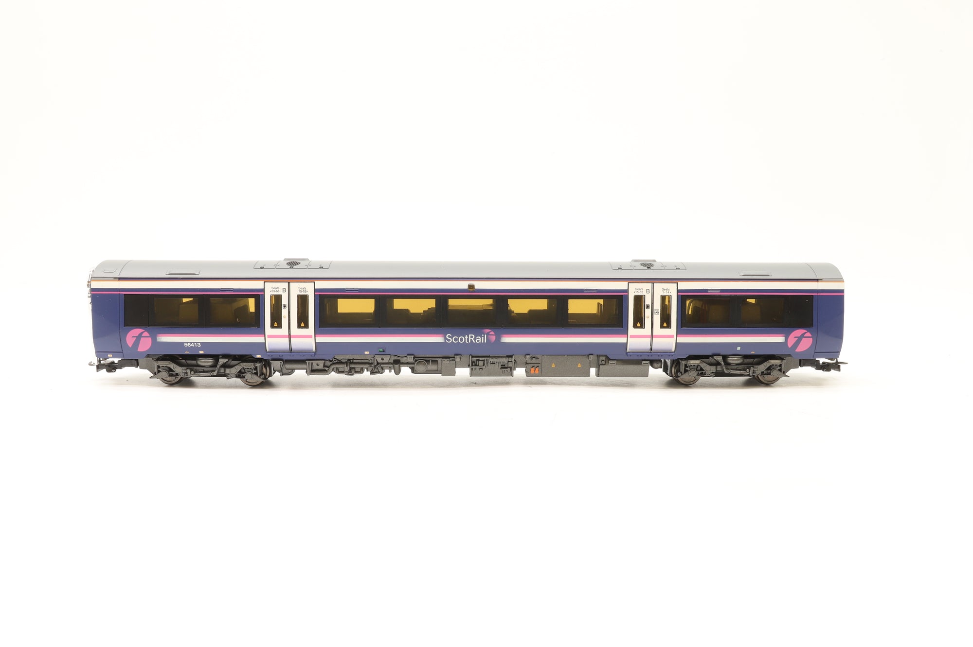 Bachmann OO 32-463 Class 170/4 Turbostar 3-Car DMU in Scotrail (First Group) Livery
