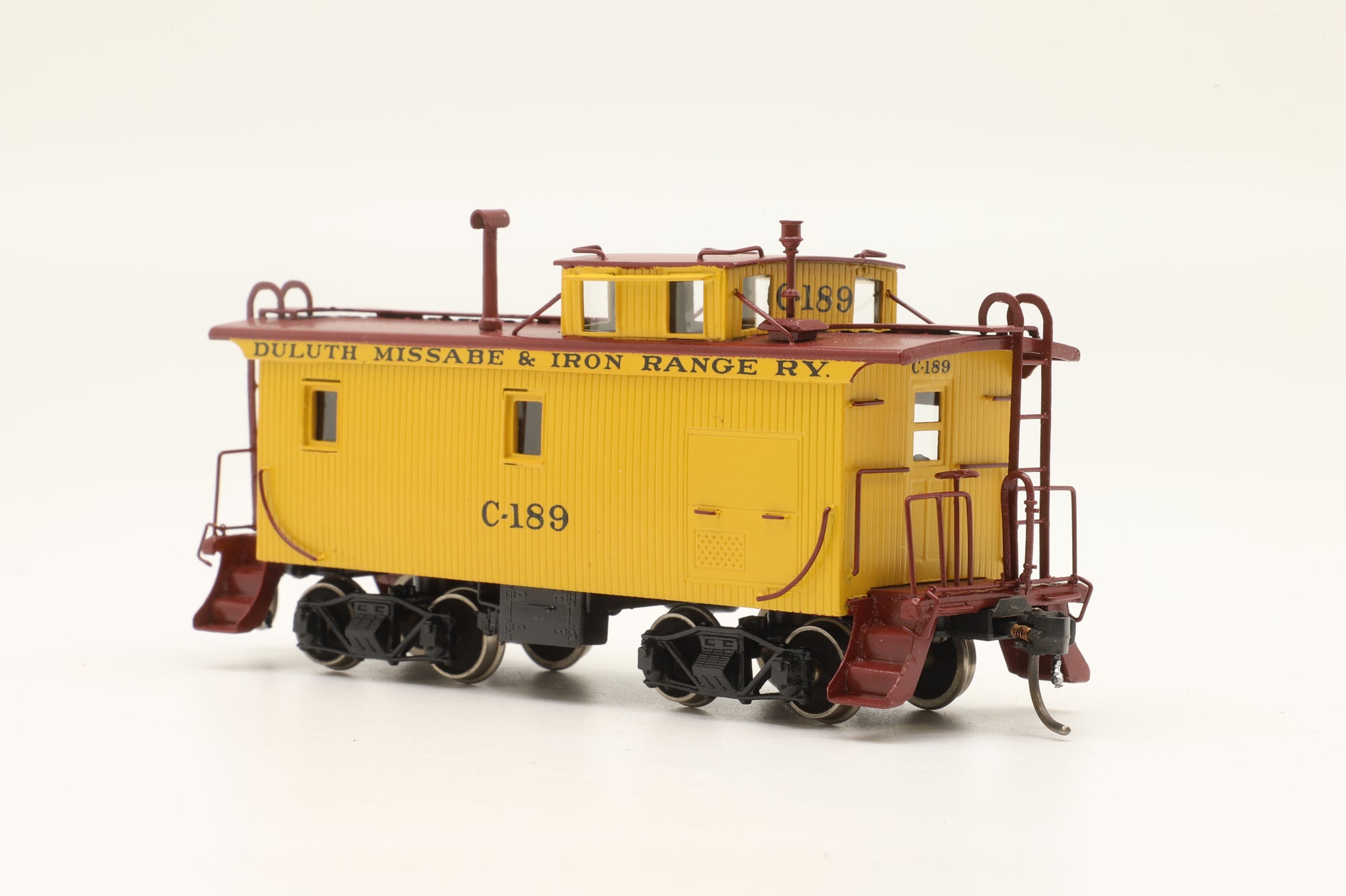 Samhongsa/Westside Model Co HO Brass DM&IR M4 (Elesco FWH) 2-8-8-4 w/Caboose