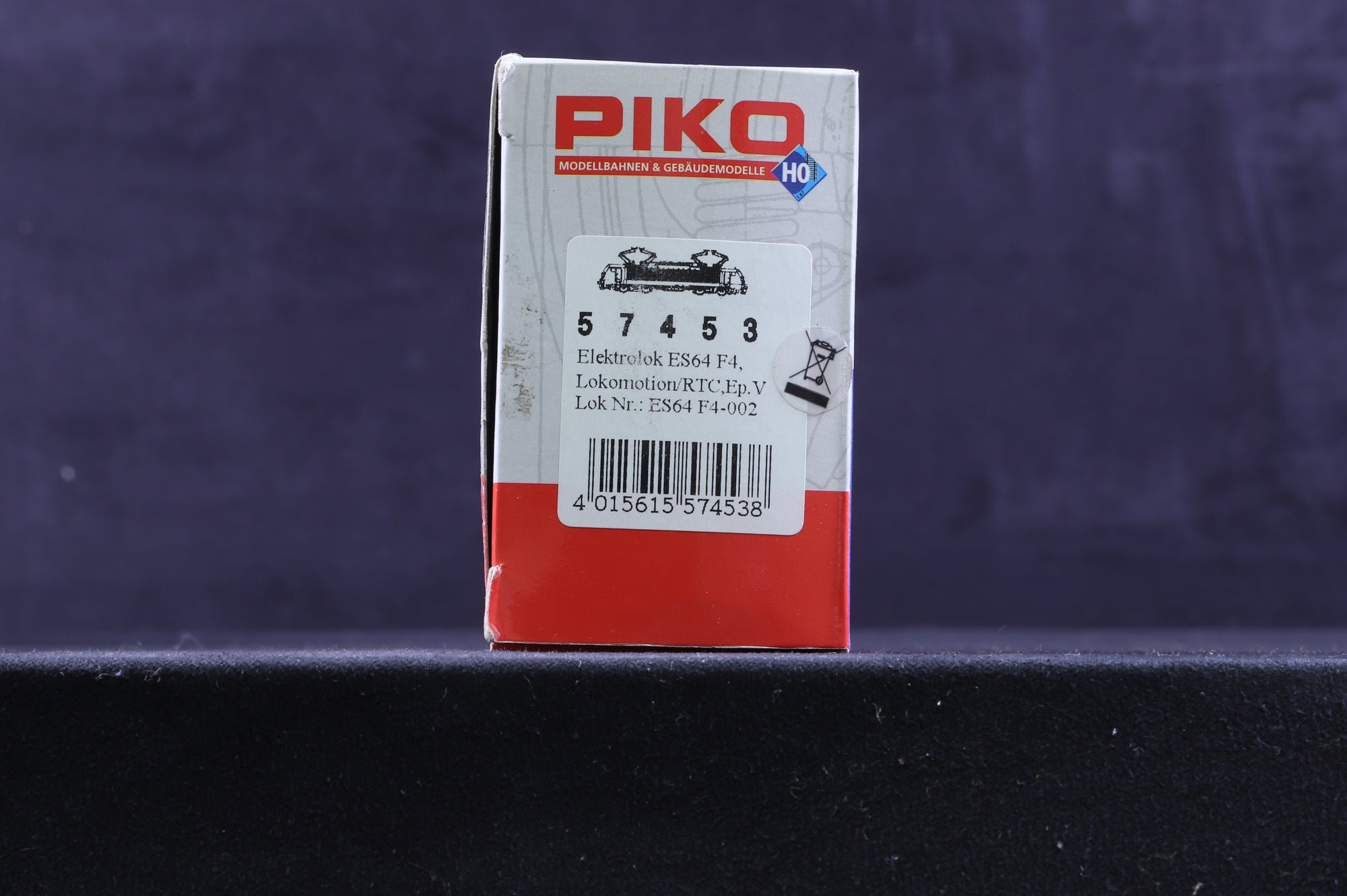 Piko HO 57453 F4 Siemens ES 64 F4-002 Electric Locomotive