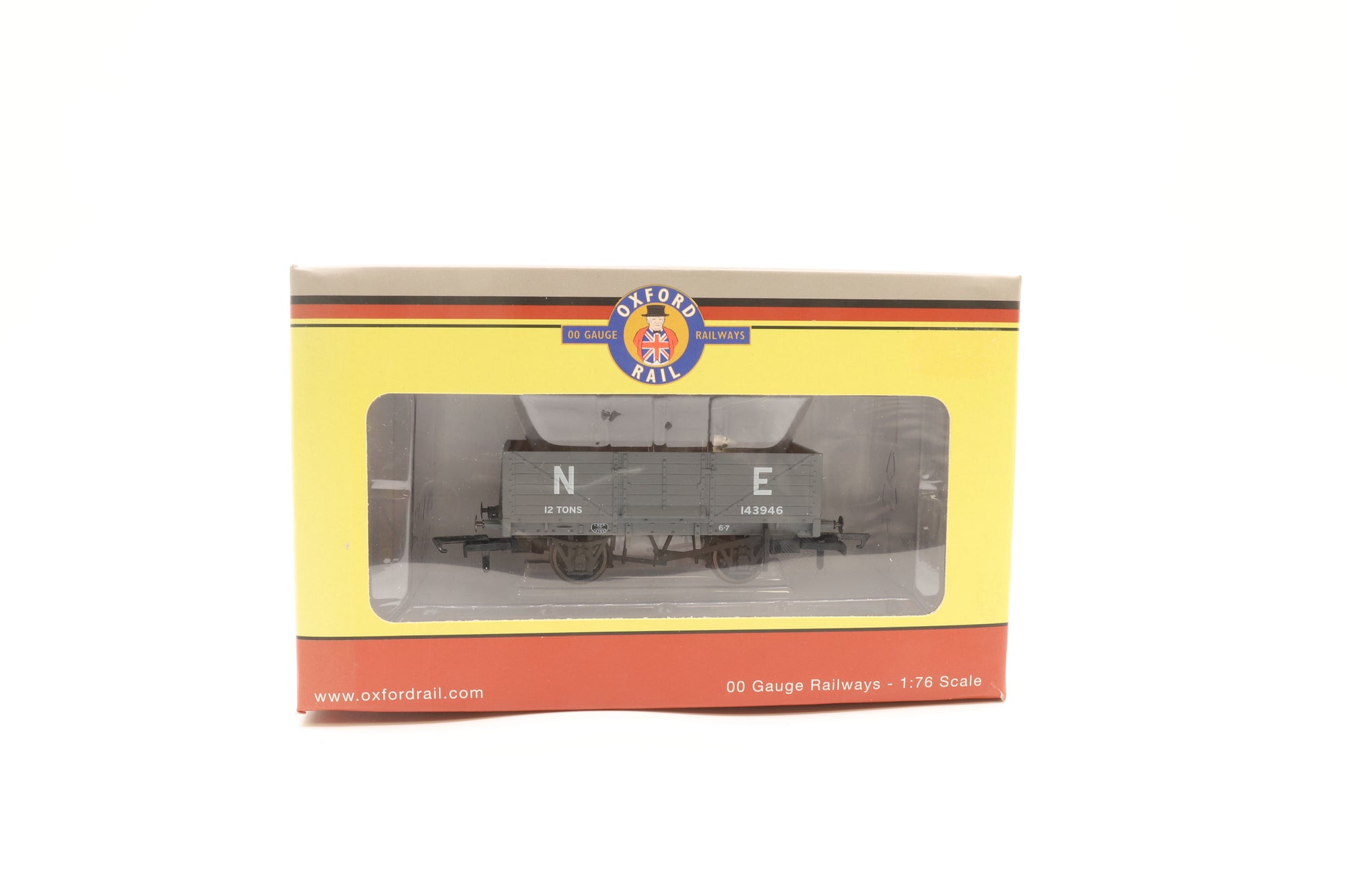 Oxford Rail OO Rake of 6, 6 Plank NE Wagons