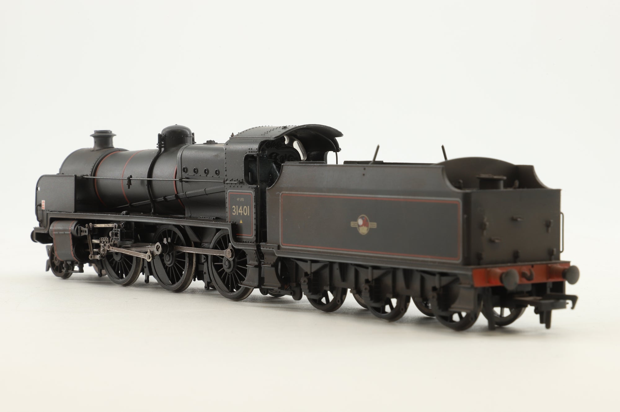Bachmann OO 32-162 N Class '31401' BR Black Late Crest Slope Sided Tender