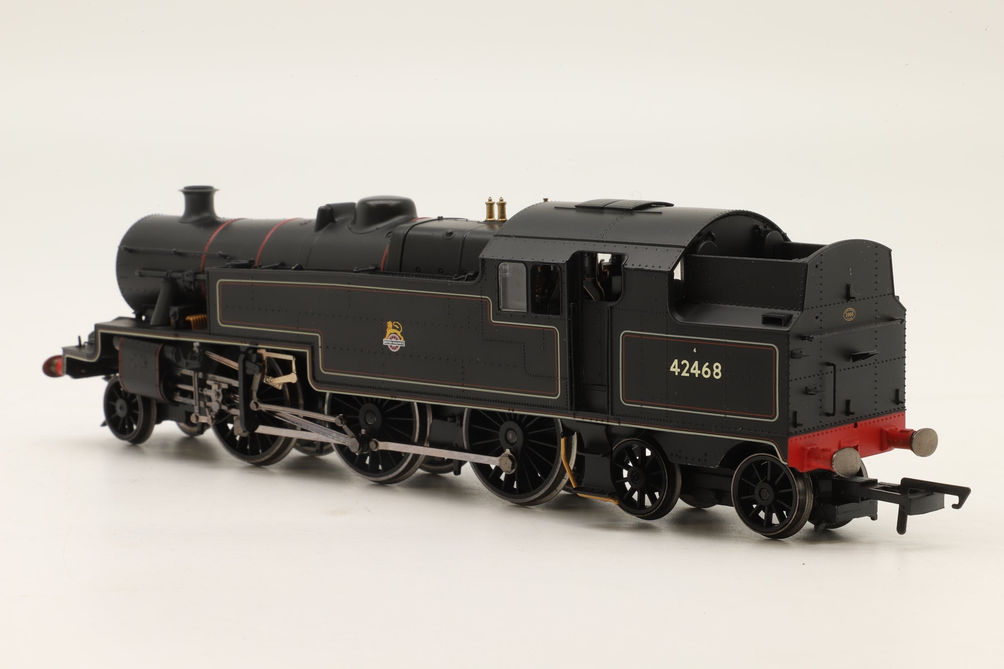 Hornby OO R2636X Stanier 4MT '42468' BR Lined Black E/C DCC Fitted