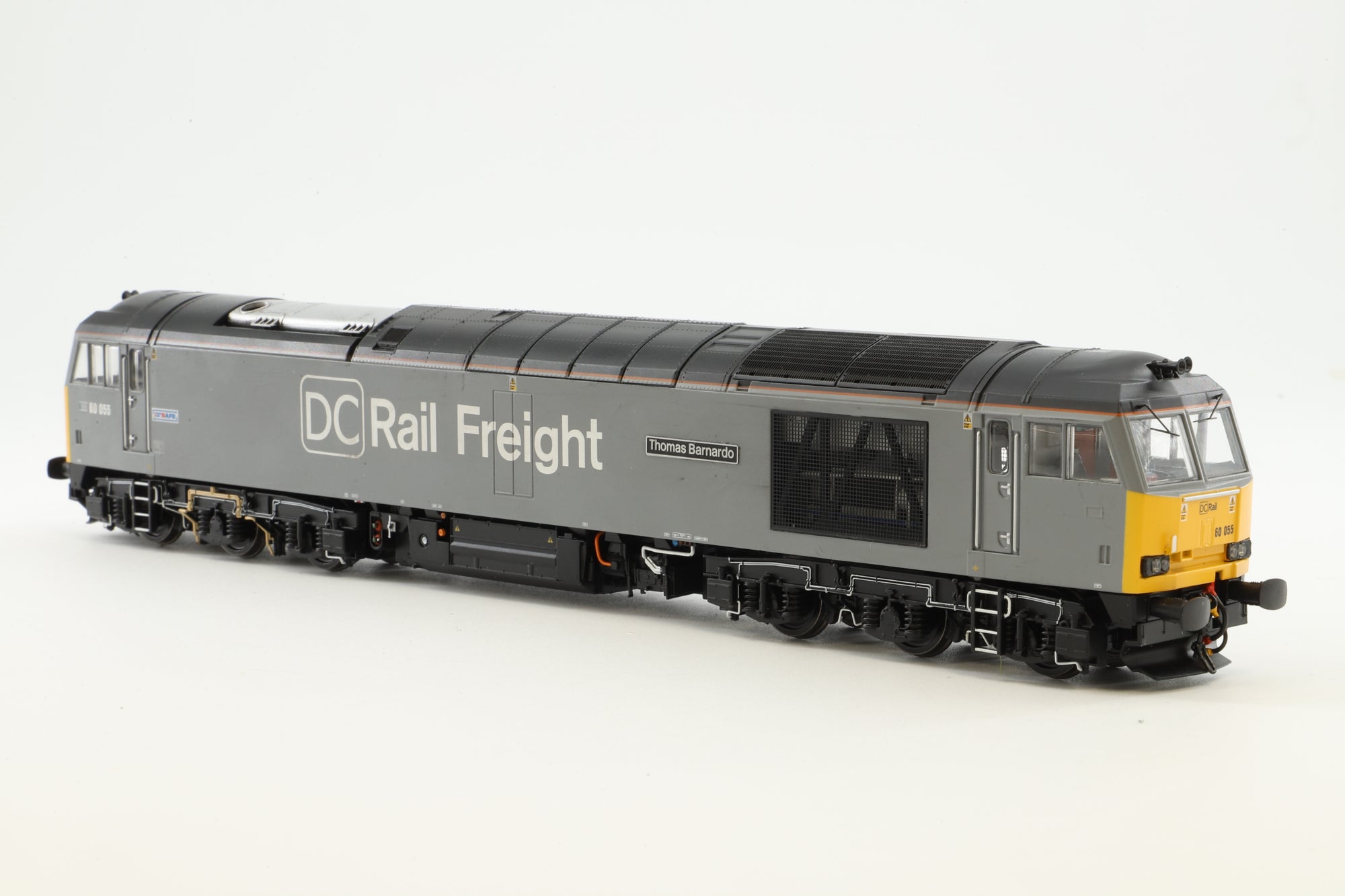 Accurascale OO ACC2910-DCC-EXL Class 60 '60055' Thomas Barnardo' DC Railfreight DCC Sound