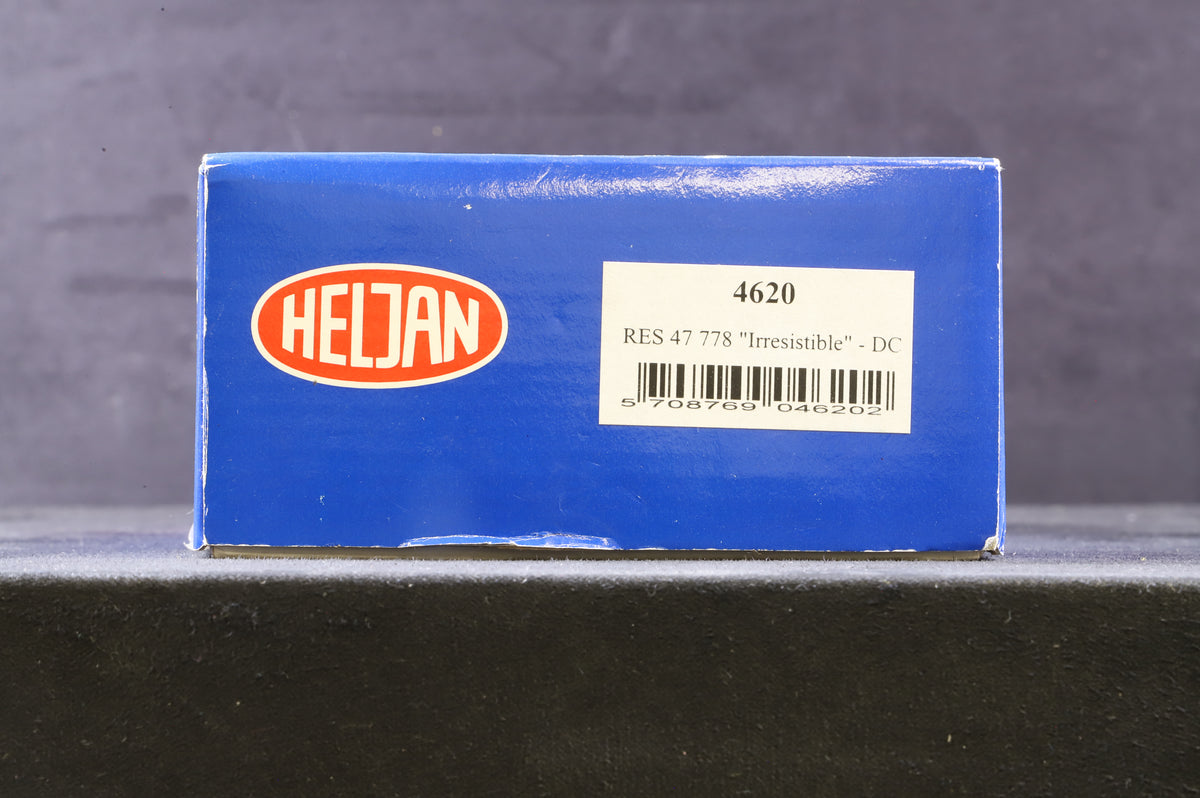 Heljan OO 4620 47778 &#39;Irresistible&#39; in BR RES Livery