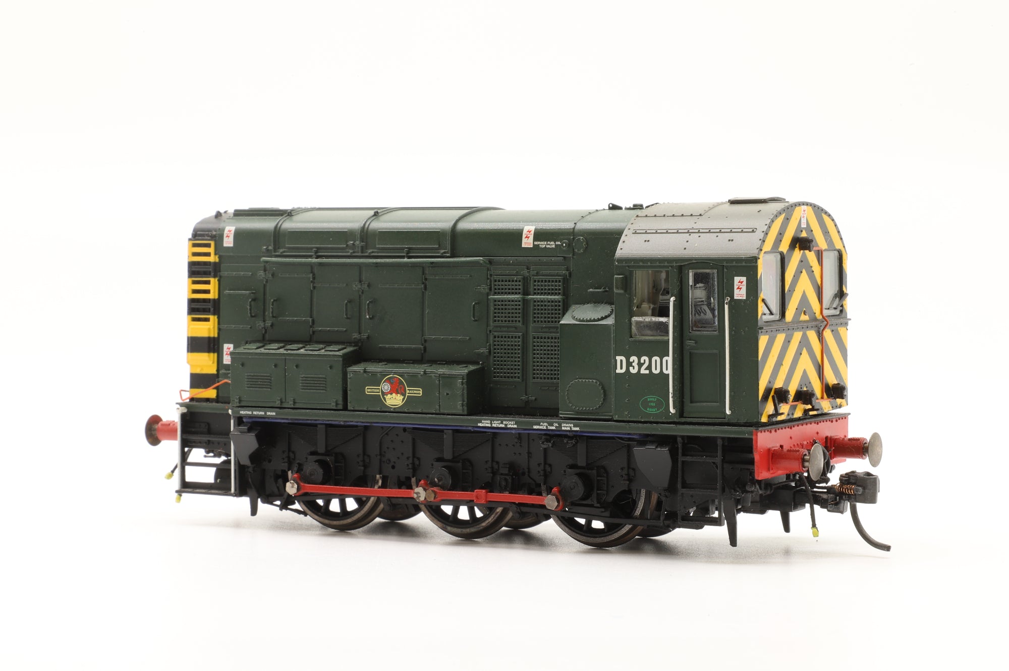 Hornby OO R2589 Class 08 'D3200' BR Green DCC Sound