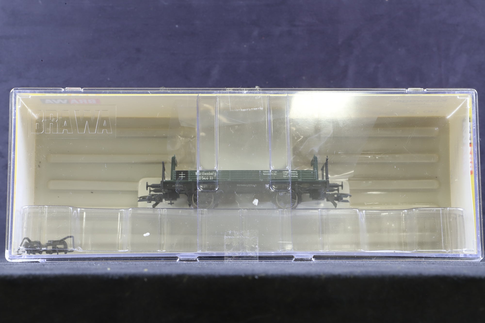 Brawa HO Rake Of 3 Mixed Freight Wagons Inc. 2070, 2085 & 2091