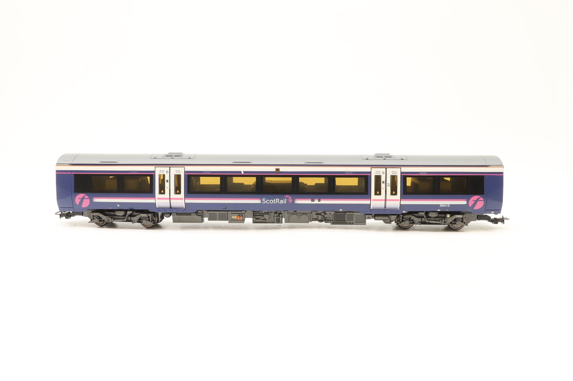 Bachmann OO 32-463 Class 170/4 Turbostar 3-Car DMU in Scotrail (First Group) Livery