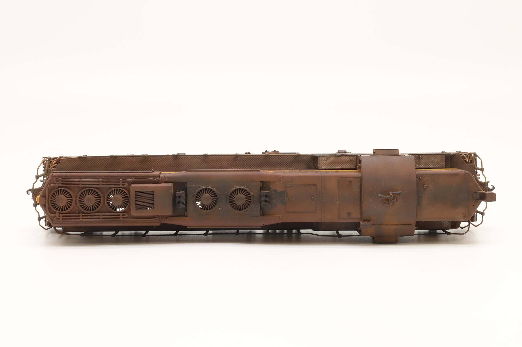 Overland Models/Ajin Precision HO Brass SD9 #117 in DM&IR Livery - Weathered