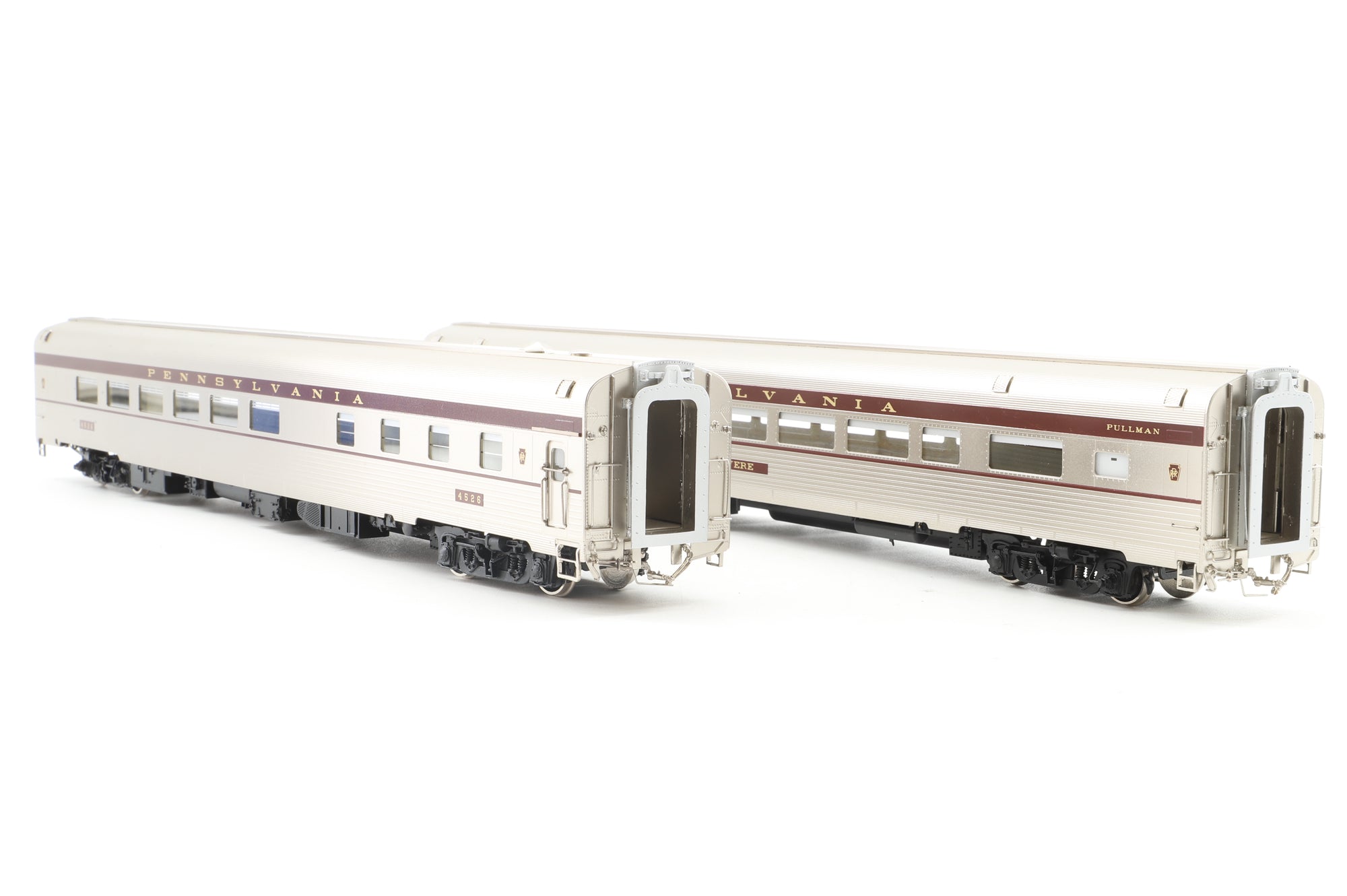 Samhongsa/Challenger Imports HO Brass Rake of 14 Pennsylvania Railroad 'Senator', S-1, S-2 & S-F1