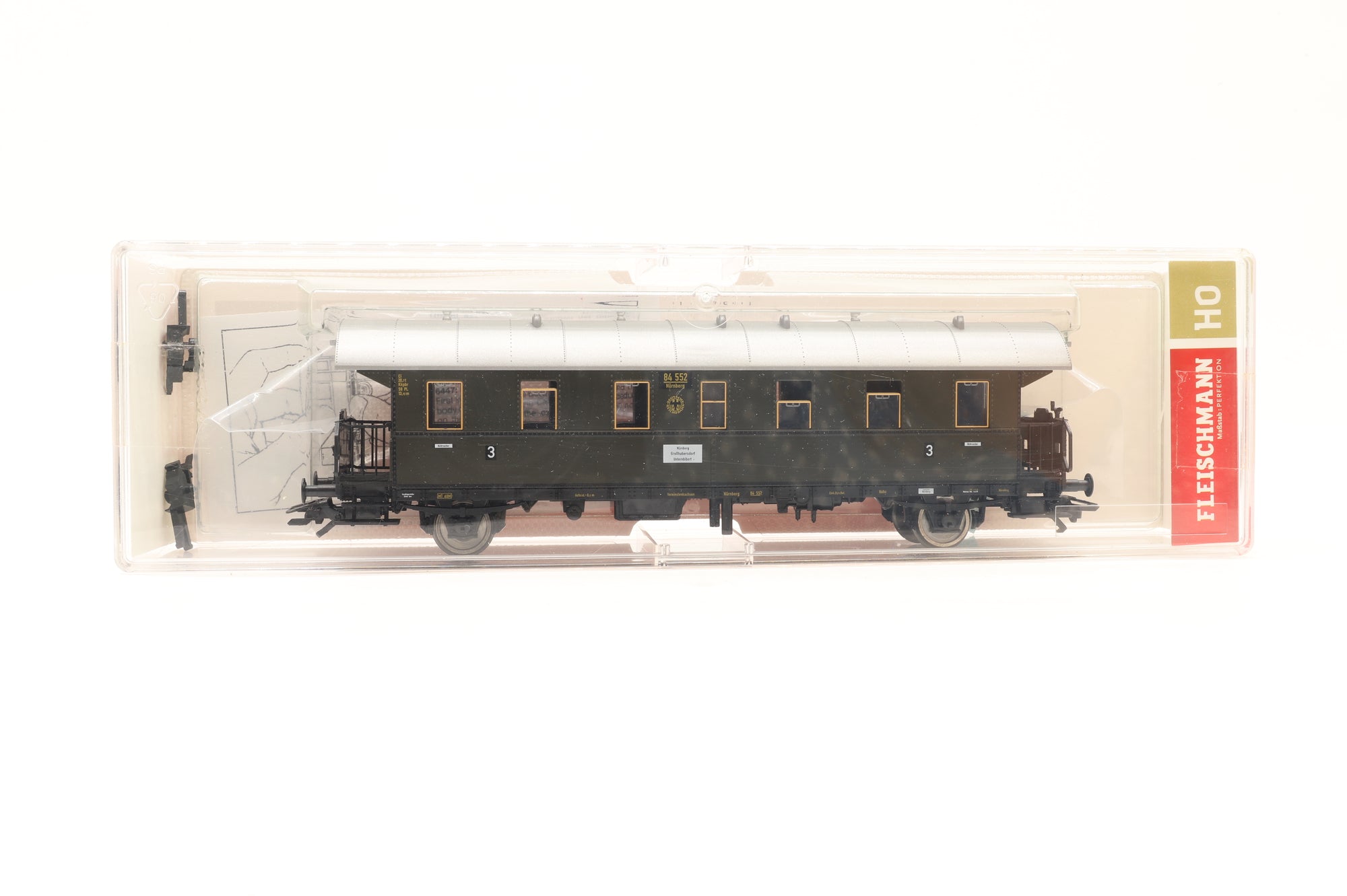 Fleischmann HO Rake Of 4 Assorted Vehicles Inc. 5075 03, 5076 09, 5069 02 & 5382