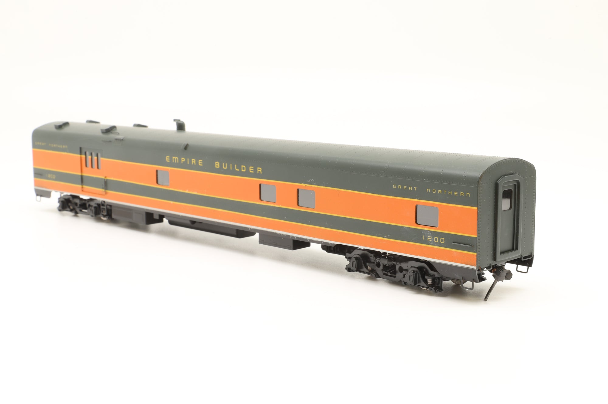 Oriental Limited HO Brass Rake of 5 Great Northern Streamlined Empire Builder Cars