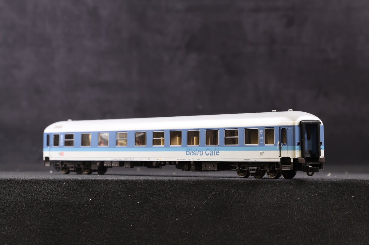 Roco HO Rake Of 7 Blue &amp; Grey DB Passenger Coaches