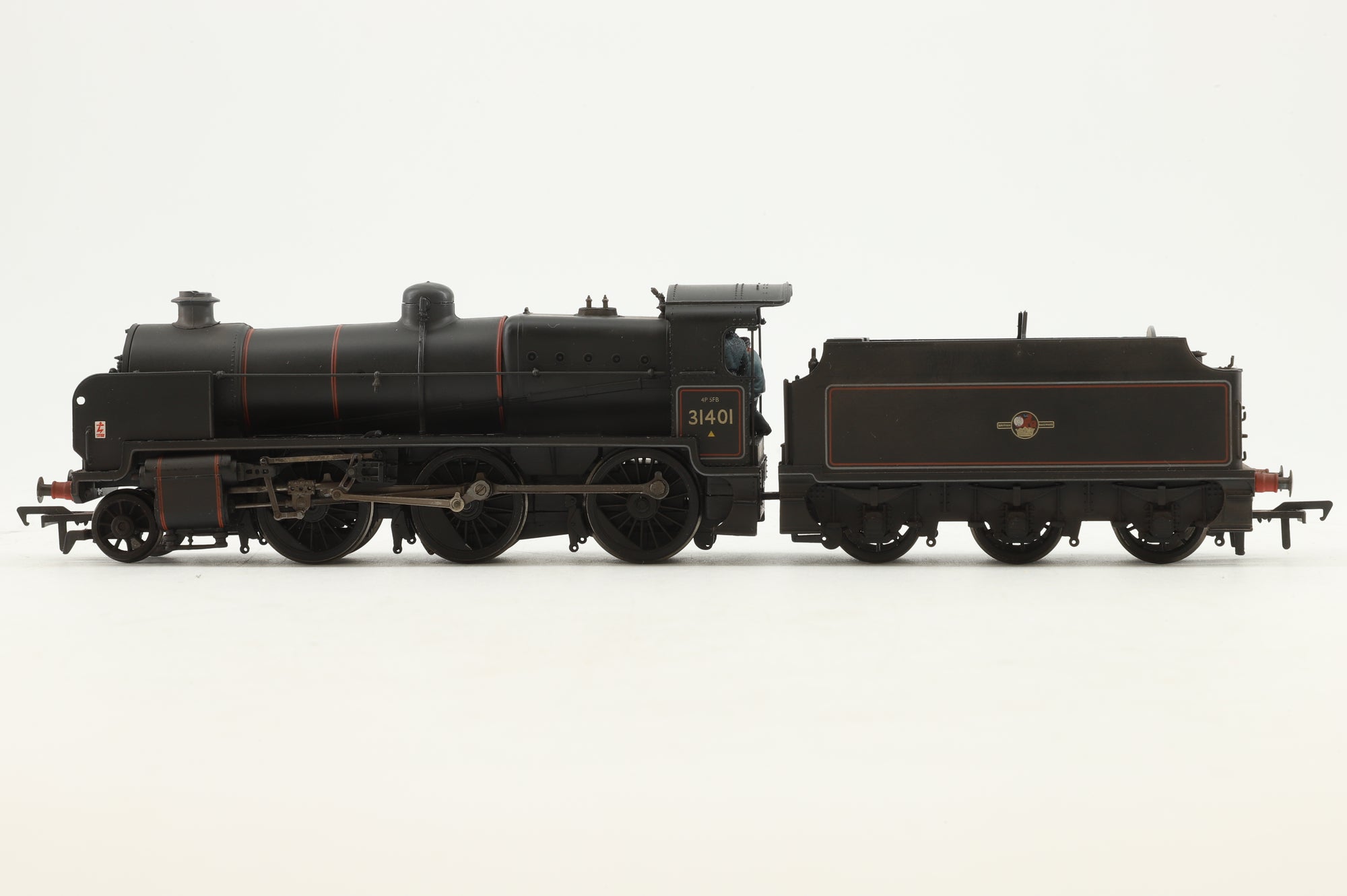 Bachmann OO 32-162 N Class '31401' BR Black Late Crest Slope Sided Tender