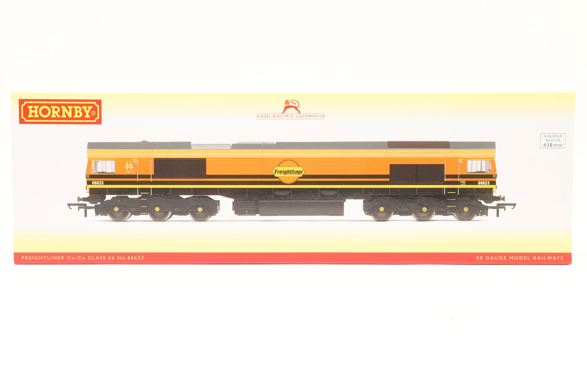 Hornby OO R3922 Class 66 '66623' Freightliner