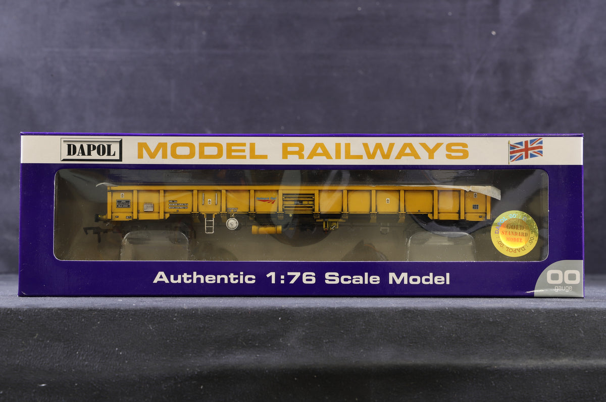 Dapol OO BHATSPEC855A,B,C,D Rake of 4 JNA Network Rail Wagons Weathered