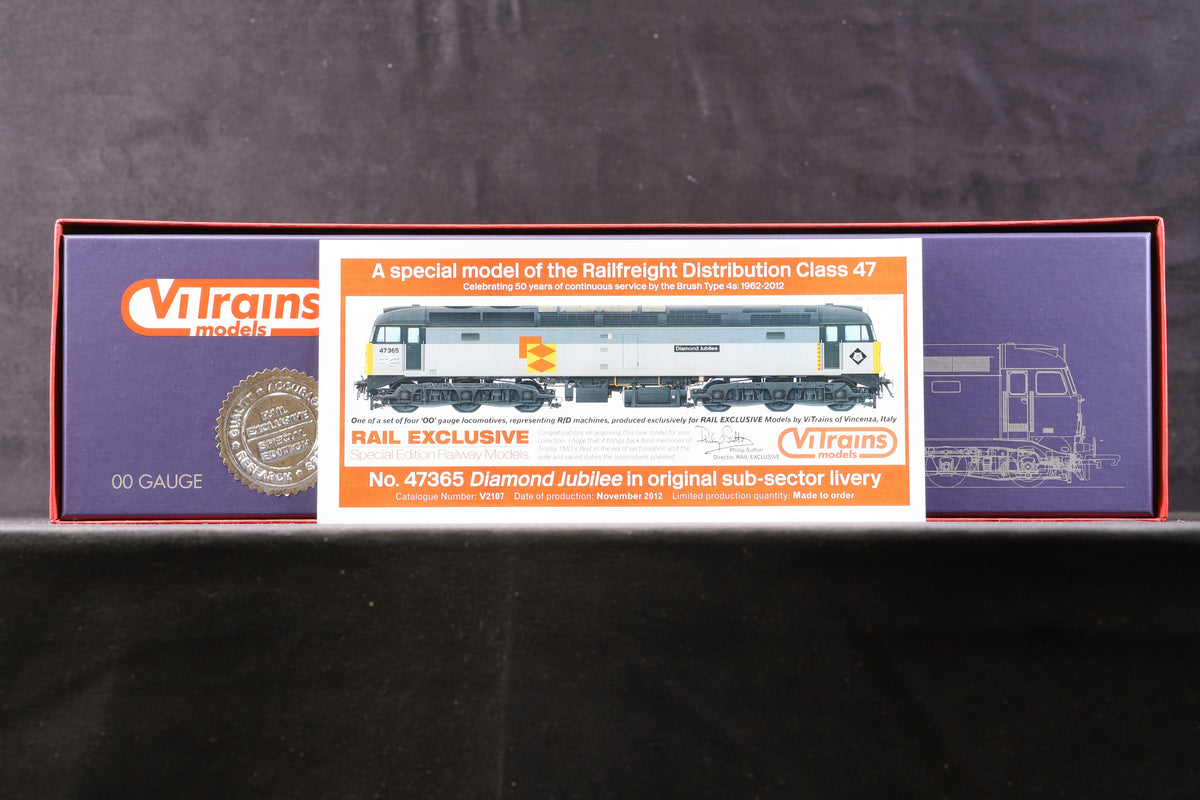 ViTrains OO V2107 Class 47 &#39;47314&#39; Renumbered &#39;Transmark&#39;, DCC Sound