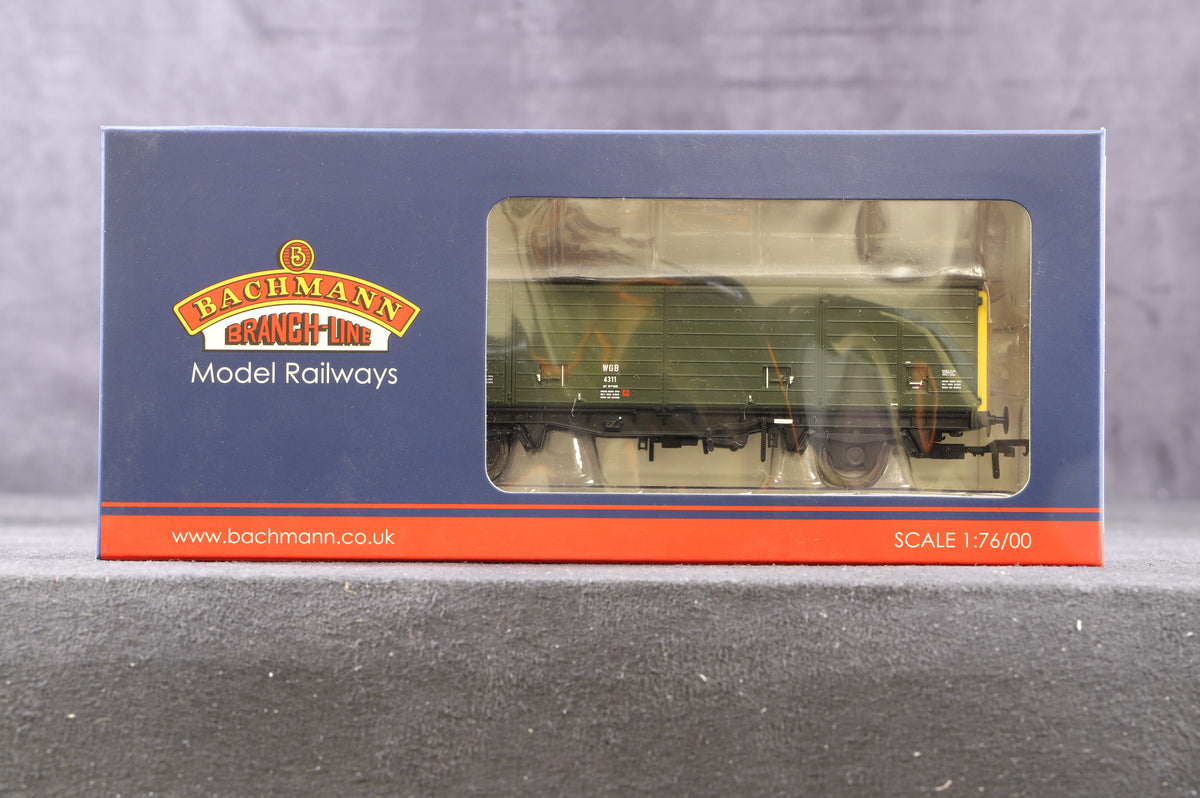 Bachmann OO 38-140IG VDA Sliding Door Box Van Army Green Excl. Regional Model