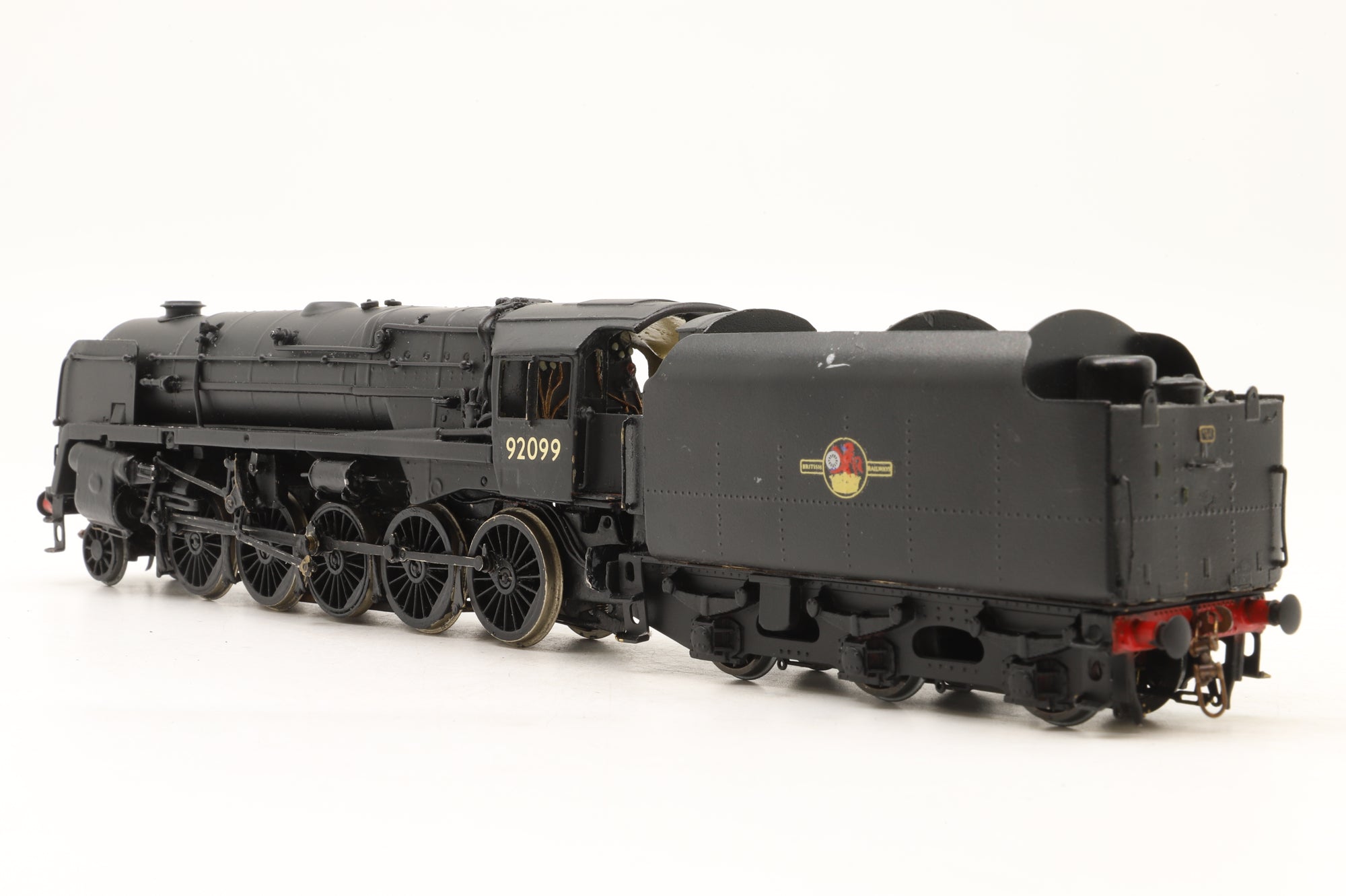 Model Loco OO ML228 Standard Class 9F '92099' BR Black L/C Kit Built